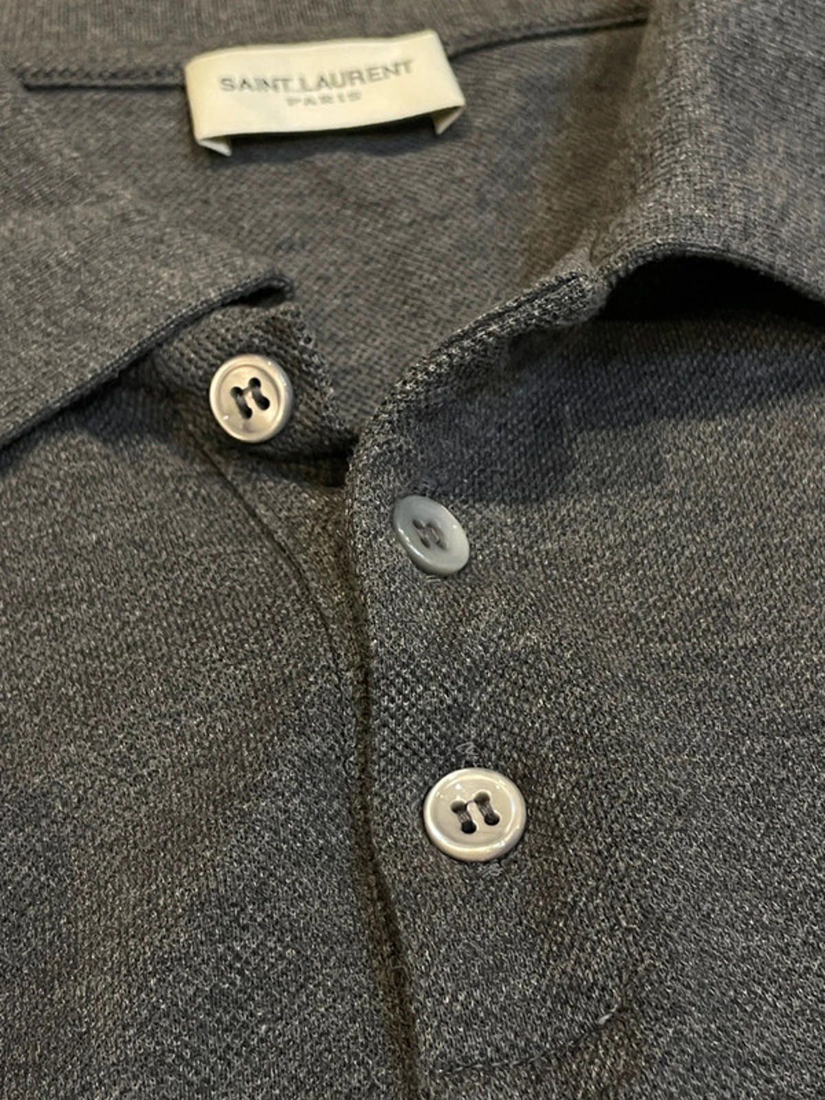 Saint Laurent Paris Saint Laurent polo Size US L / EU 52-54 / 3 - 3 Thumbnail