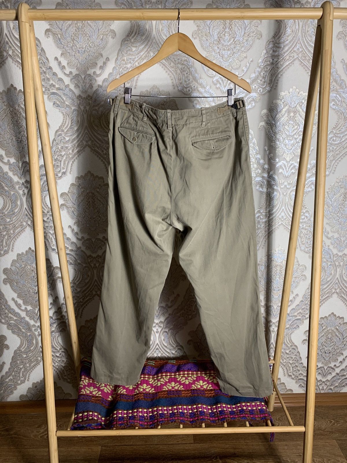 Polo Ralph Lauren VINTAGE POLO RALPH LAUREN MILITARY CHINO PANTS CASUAL 90s Size US 36 / EU 52 - 10 Thumbnail