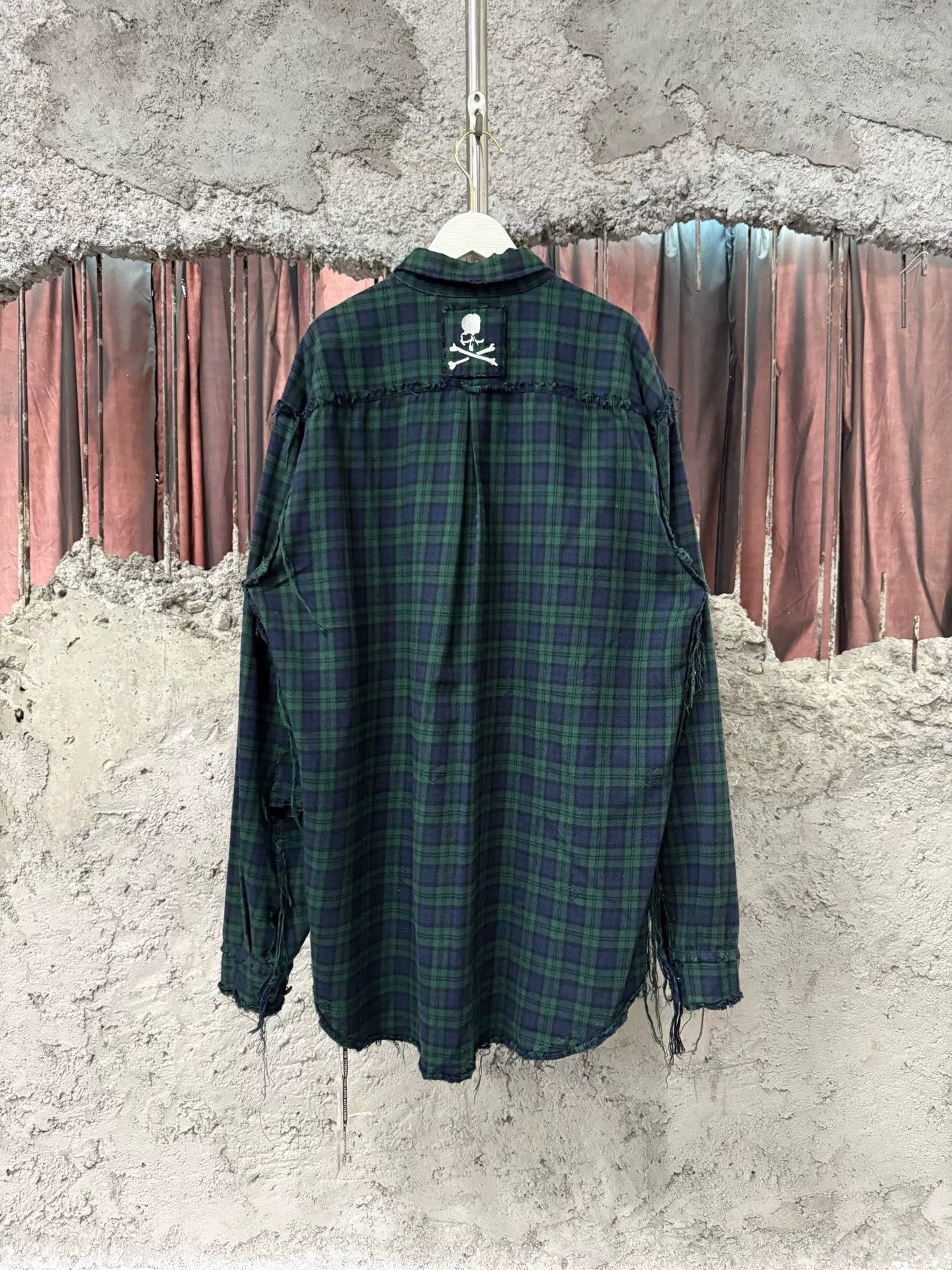 Mastermind Japan MasterMind Japan Distressed Double-Sided Shirt Size US L / EU 52-54 / 3 - 2 Thumbnail