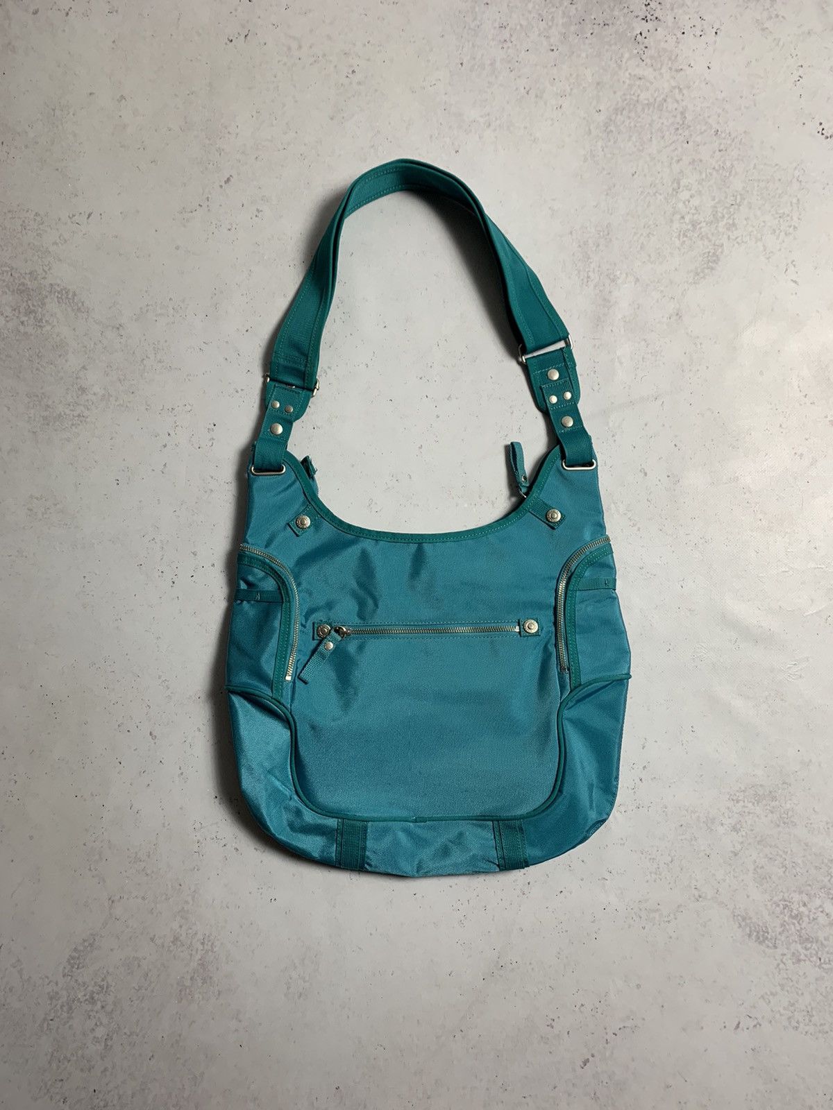 Japanese Brand × Vintage Vintage George Gina & Lucy Shoulder Bag Alyx Style Y2K/YKK Size ONE SIZE - 8 Thumbnail