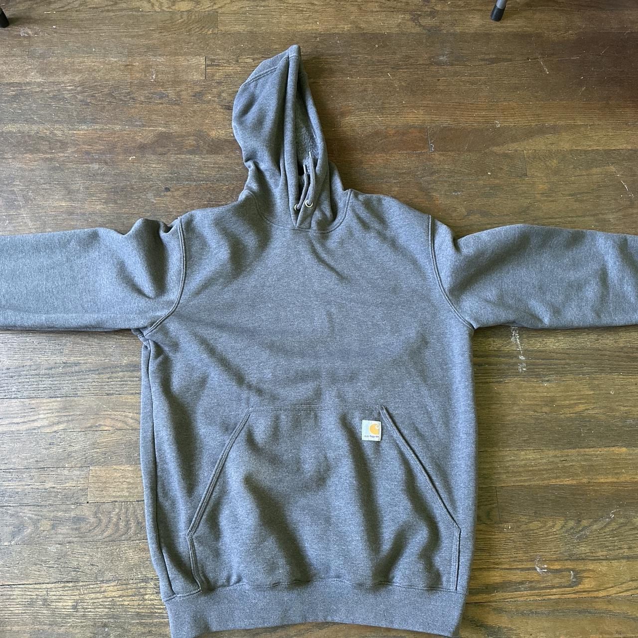 Carhartt Carhartt grey hoodie with embroidered logo Size US M / EU 48-50 / 2 - 1 Thumbnail