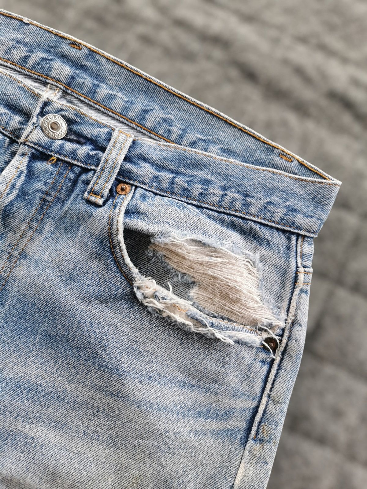 Levi's 80s Levis Vintage Crazy Nice Distressed Size US 32 / EU 48 - 11 Thumbnail