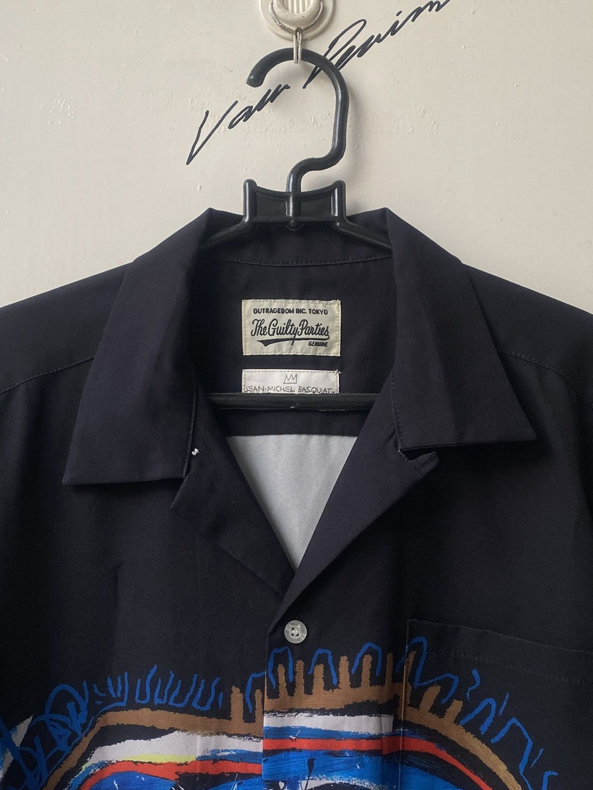 Jean-Michel Basquiat Guilty Parties x Jean Michel Basquiat Printed Shirt Size US L / EU 52-54 / 3 - 4 Thumbnail