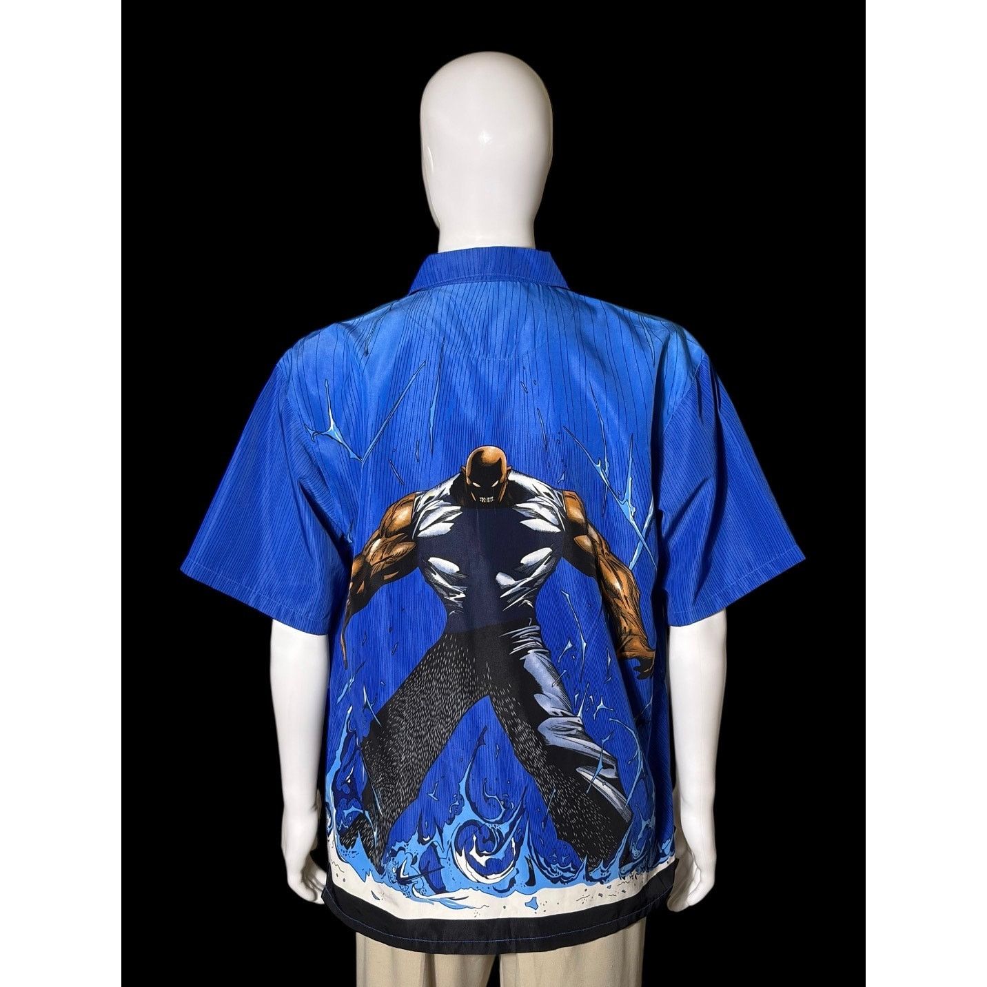 Steve And Barrys Y2K Steve & Barry’s Anime Manga Warrior Classic Hawaiian Size US L / EU 52-54 / 3 - 2 Thumbnail