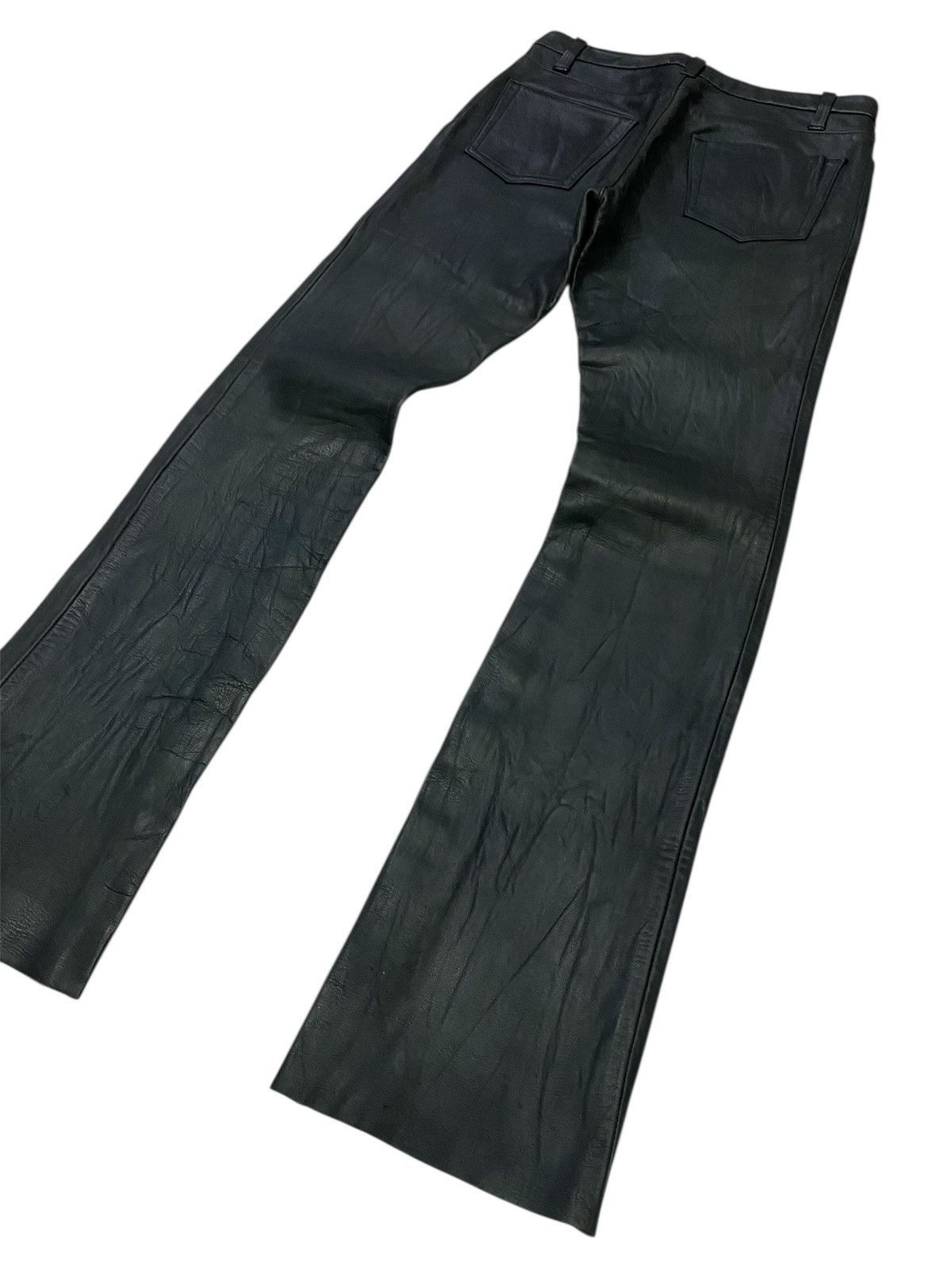 Attachment Attachment Leather Straight Leg Pants Size 28" / US 6 / IT 42 - 23 Thumbnail