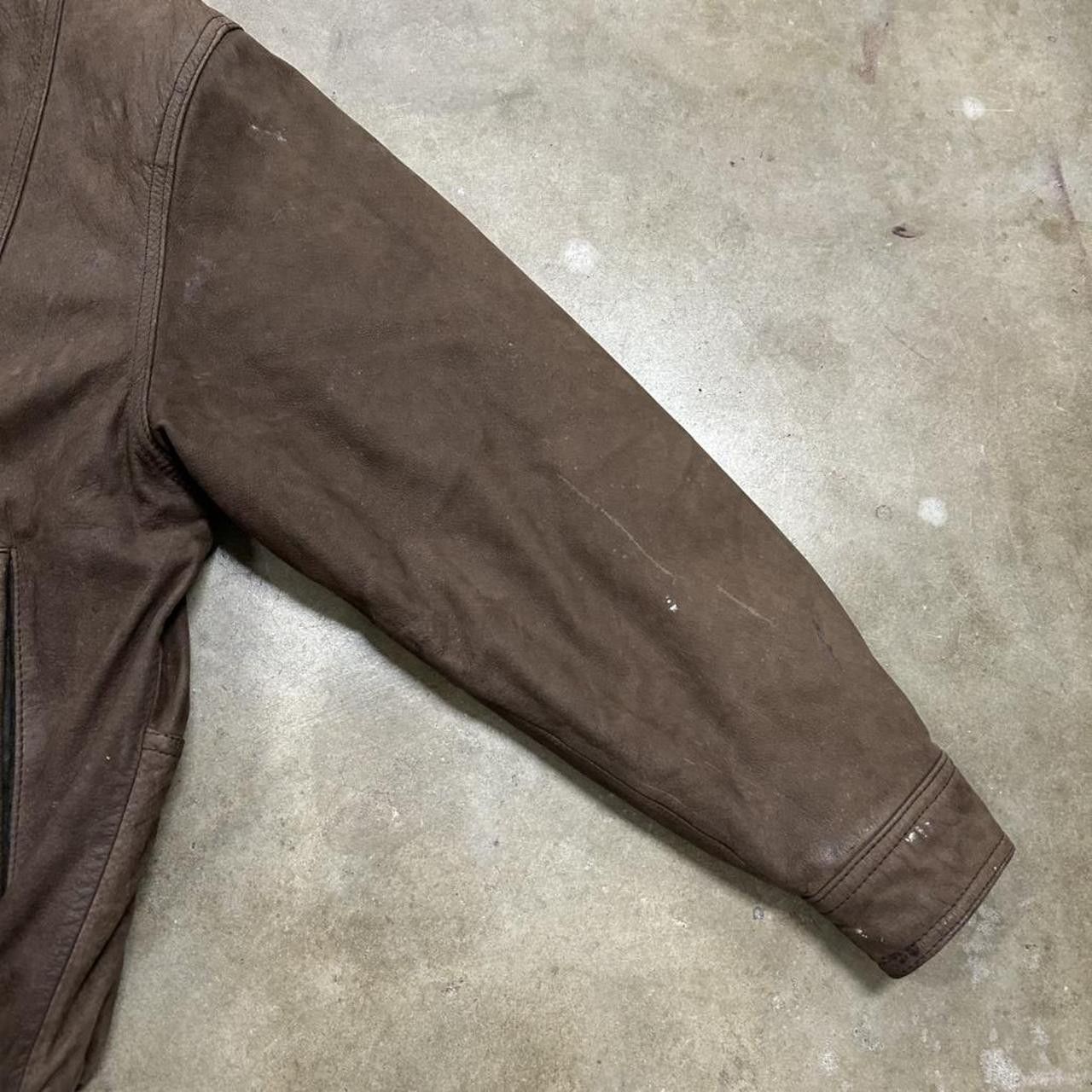 Other Men's Brown Leather Jacket w/ Crazy Lining Size US M / EU 48-50 / 2 - 7 Thumbnail