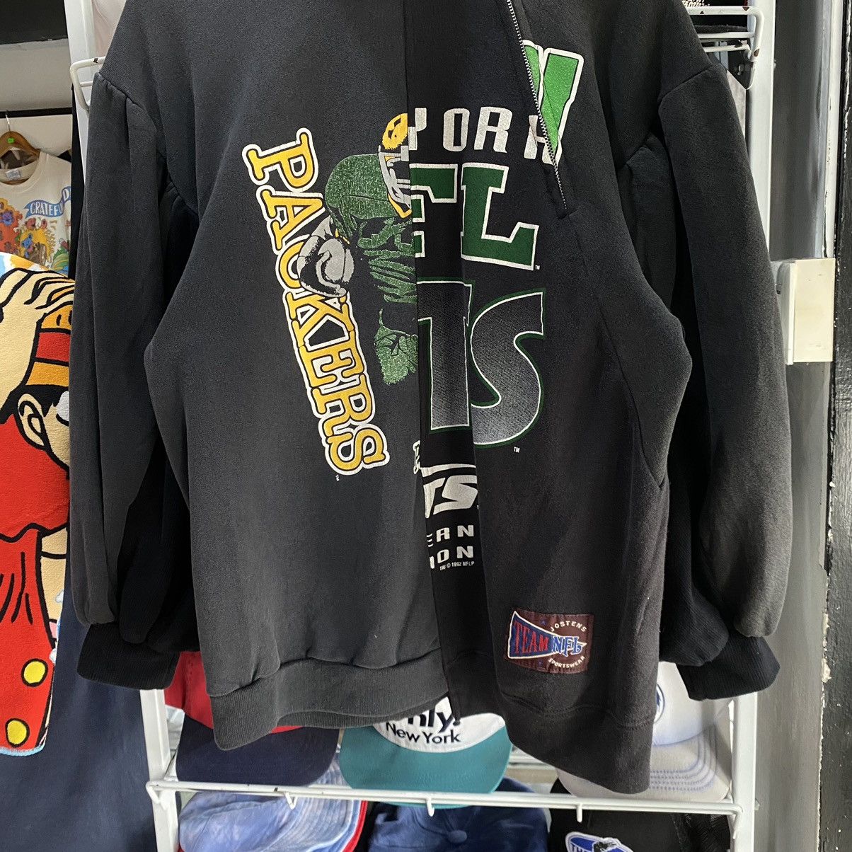 Japanese Brand × NFL × Needles 77Circa NFL TEAM Re Work 3 Part Half Zipper Sweaters Size US L / EU 52-54 / 3 - 4 Thumbnail