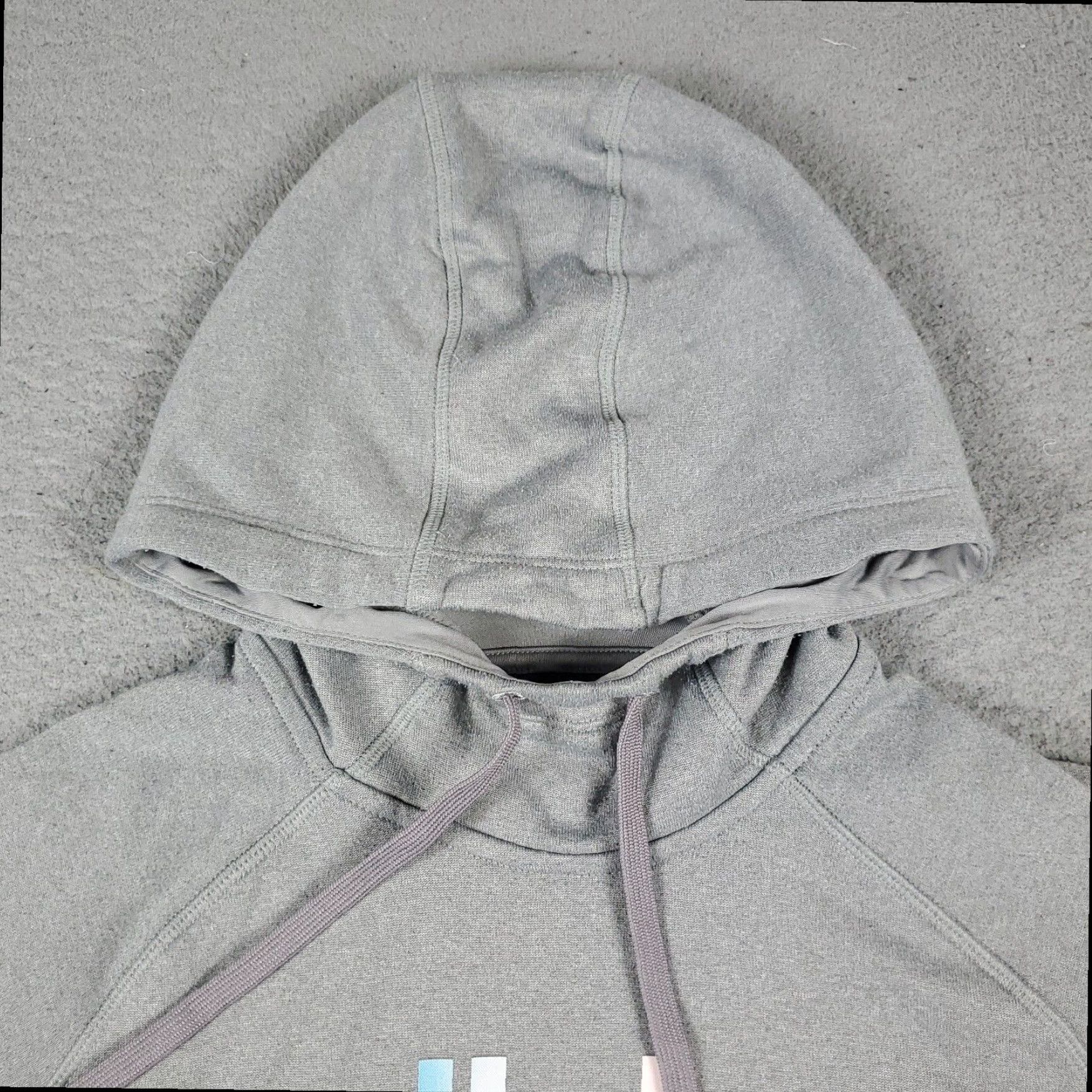Adidas Adidas Women's Large Gray Pullover Hoodie Sweatshirt Ladies Size L / US 10 / IT 46 - 3 Thumbnail