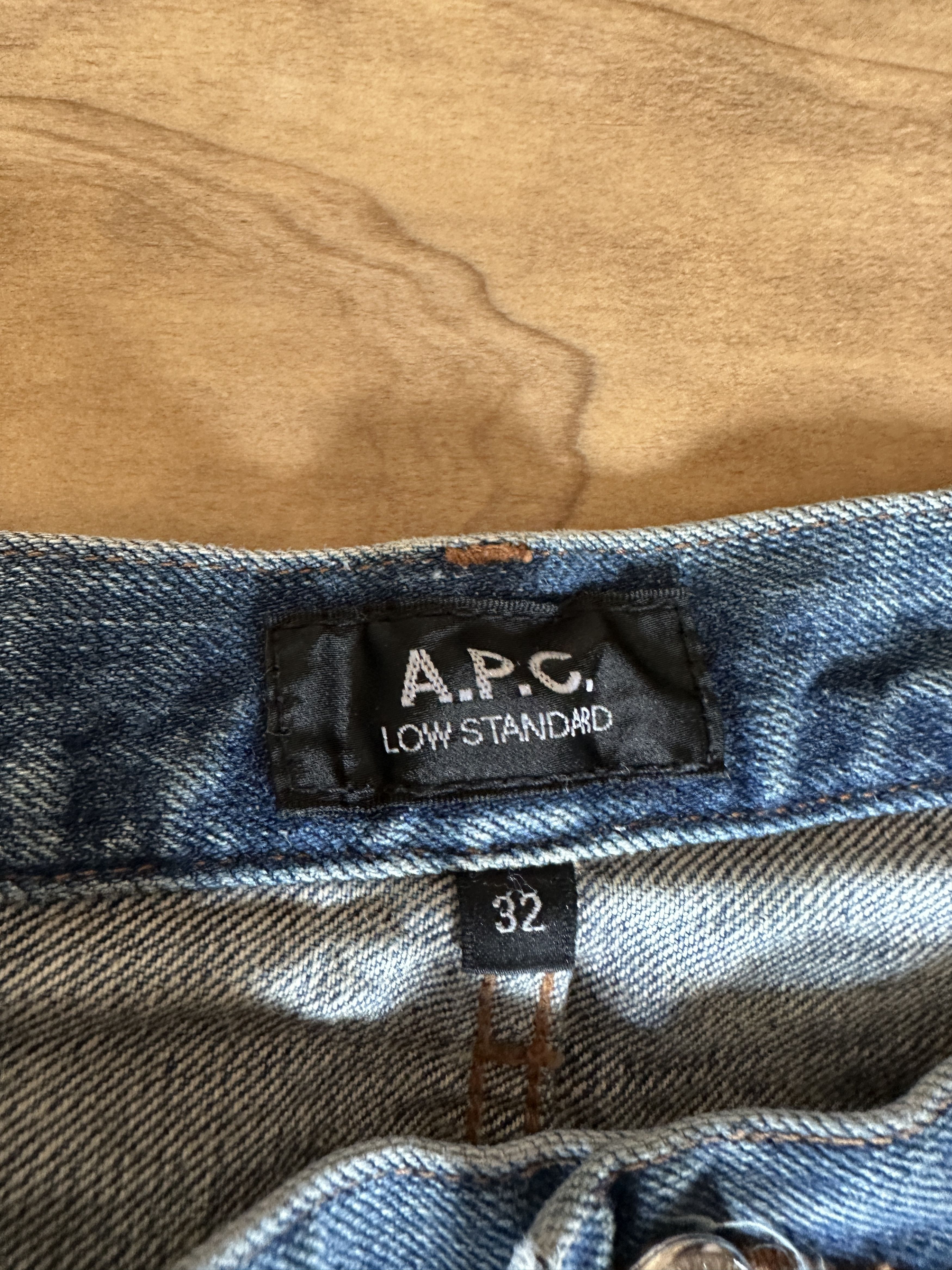 A.P.C. A.P.C. Low Standard Denim Jeans Size US 32 / EU 48 - 4 Thumbnail