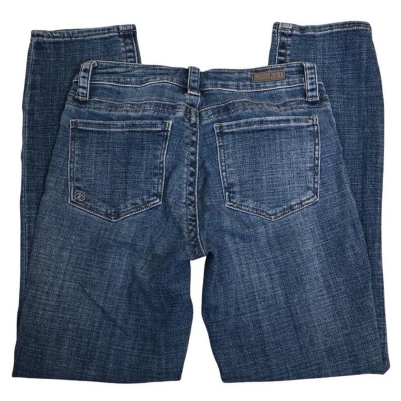 0 Kut from the Kloth Women's Straight Leg Jean Size 27" / US 4 / IT 40 - 3 Thumbnail