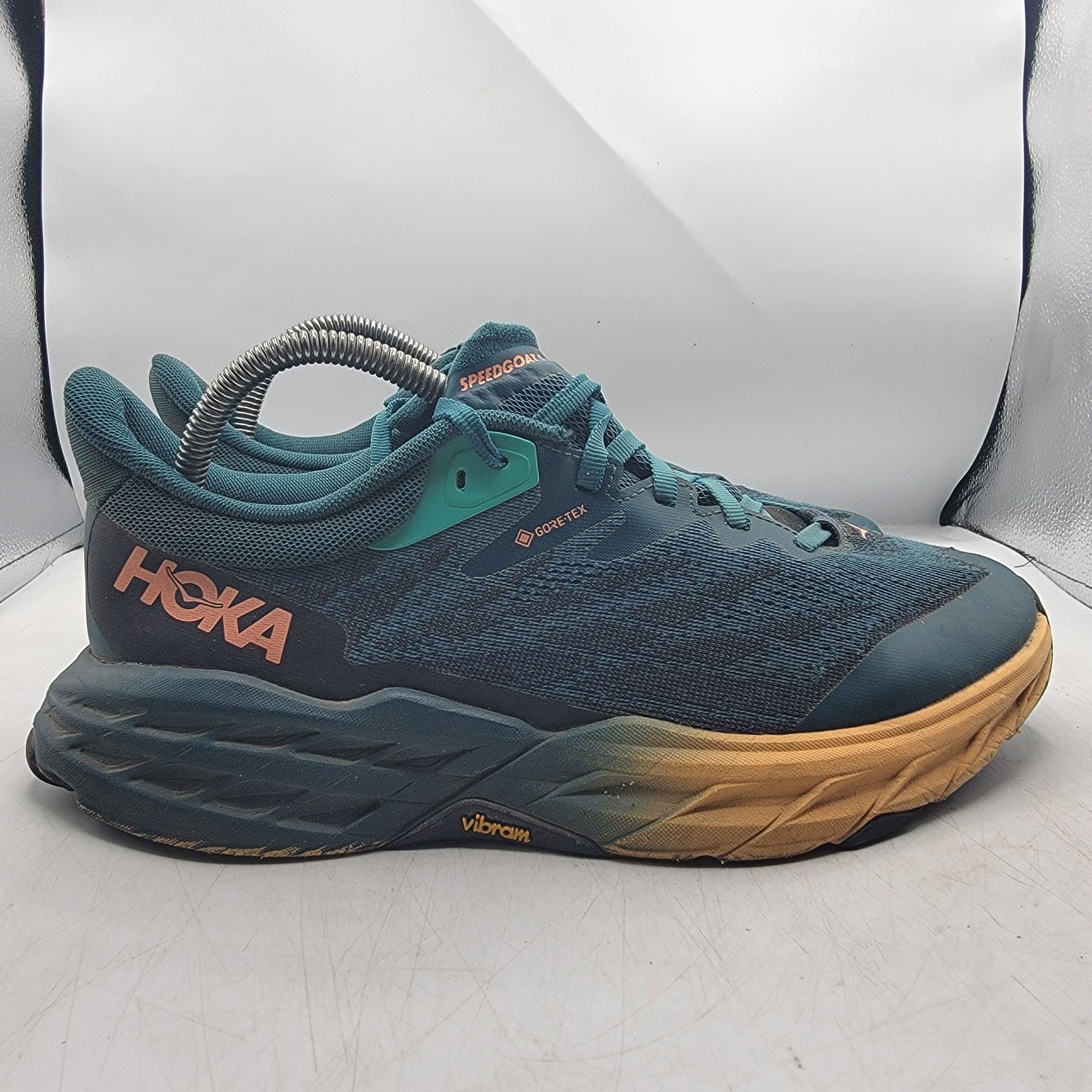 Hoka Hoka One One Speedgoat 5 GTX Womens 10 B Green Running Shoes Size US 10 / IT 40 - 13 Thumbnail