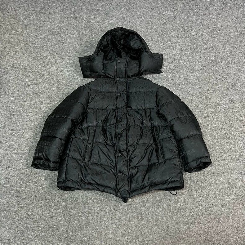 Balenciaga Balenciaga Quilted Puffer Jacket Black - dmc Size US S / EU 44-46 / 1 - 1 Thumbnail
