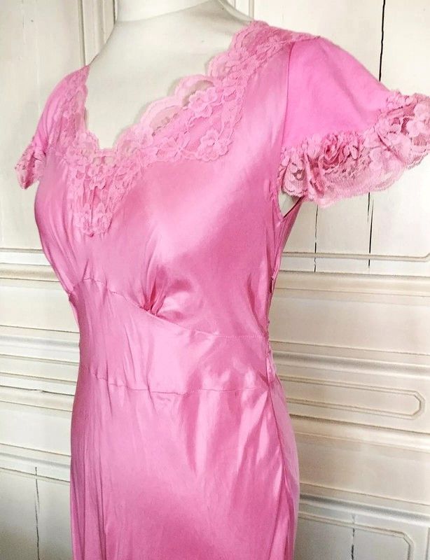 Designer Manoush Robe Soie Sauvage Esprit Lingerie TM Size M / US 6-8 / IT 42-44 - 2 Thumbnail