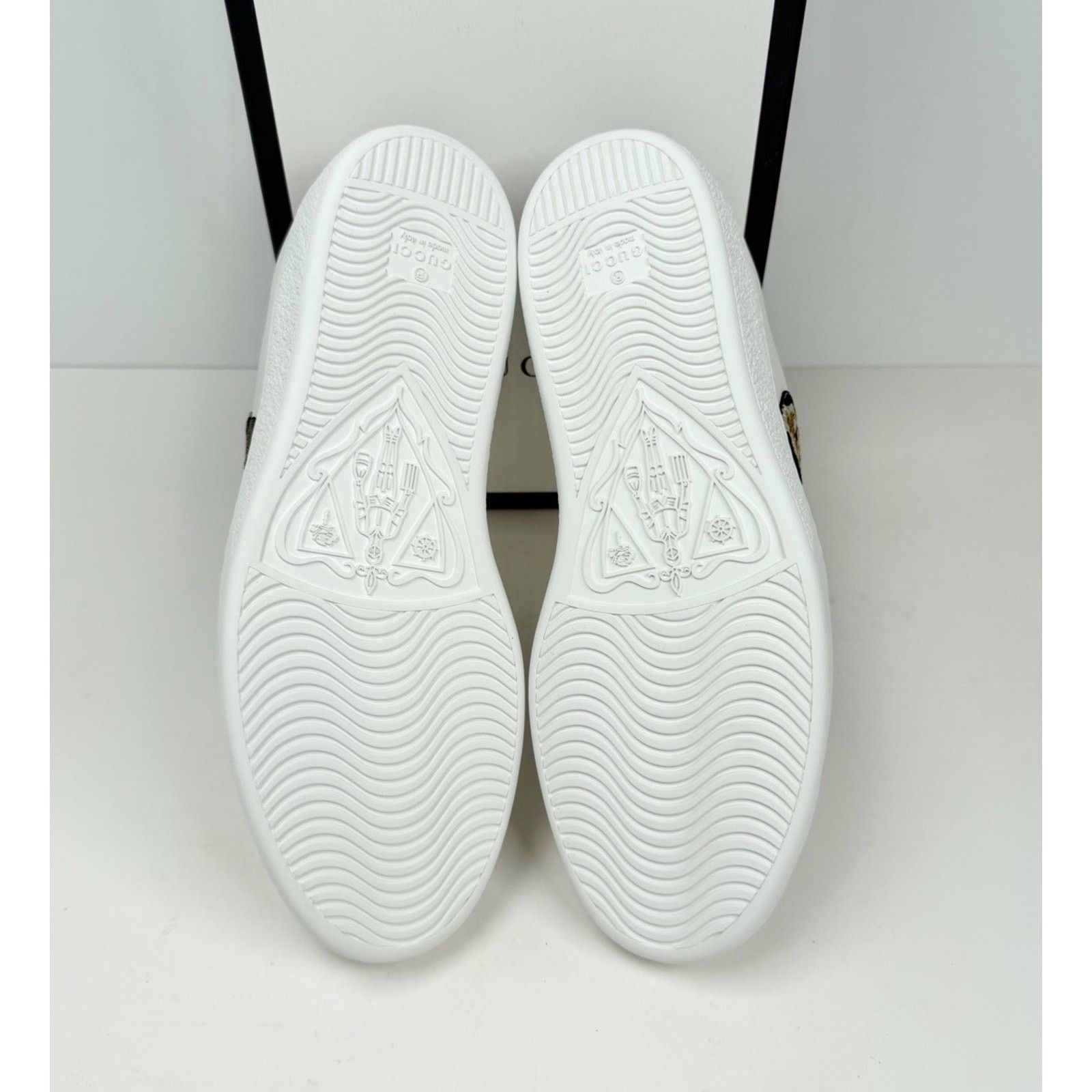 Gucci Size 7G/7.5US - Gucci Ace Leather Sneakers NEW Size US 7.5 / EU 40-41 - 8 Thumbnail