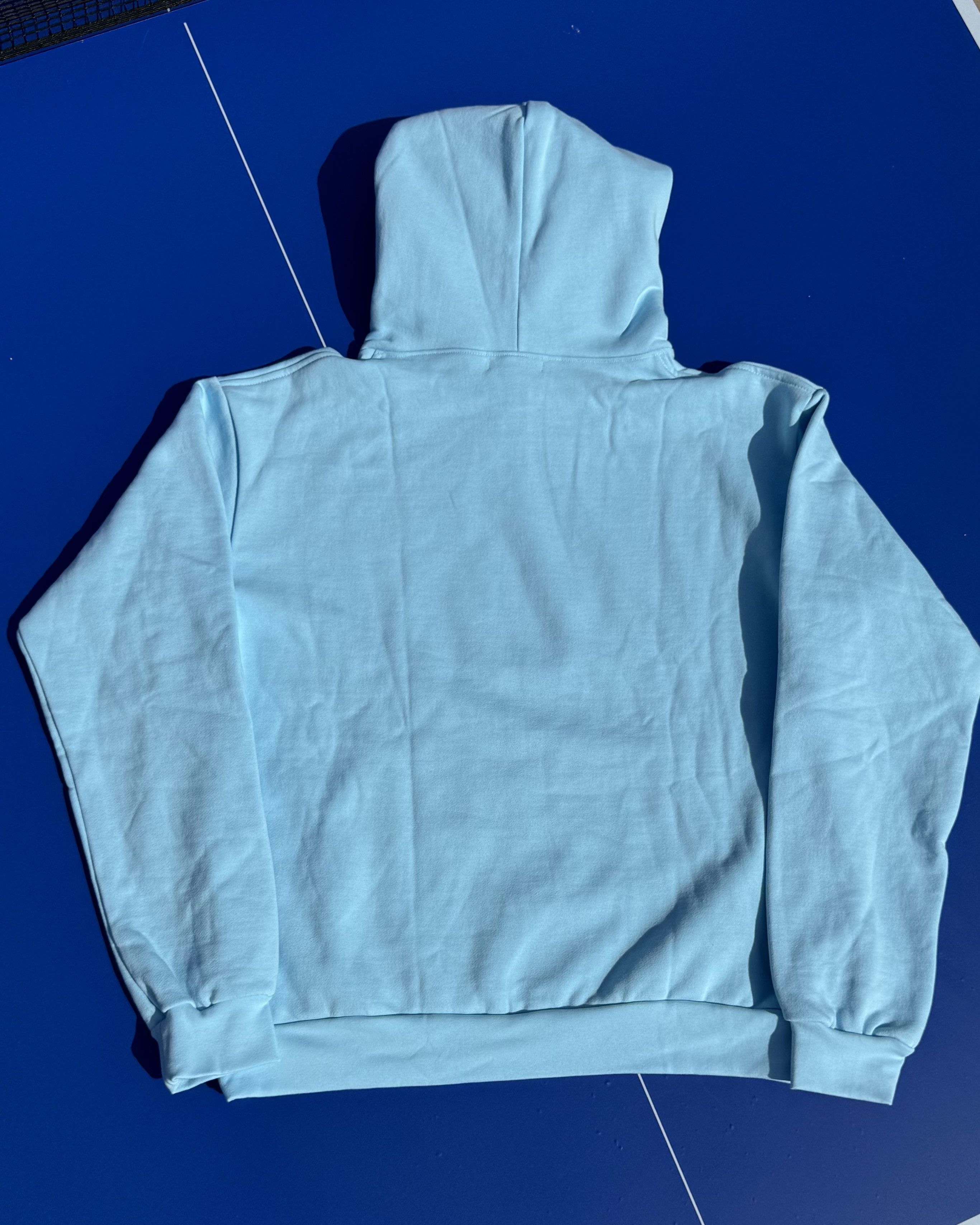 Born X Raised Born X Raised Baby Blue Embroidered Hoodie Size US L / EU 52-54 / 3 - 2 Thumbnail