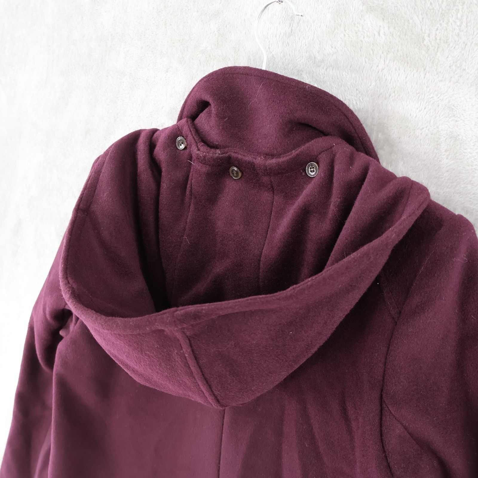 Lauren Ralph Lauren Lauren Ralph Lauren Wool Blend Pea Coat Womens 0 Purple Wool Size XS / US 0-2 / IT 36-38 - 6 Thumbnail