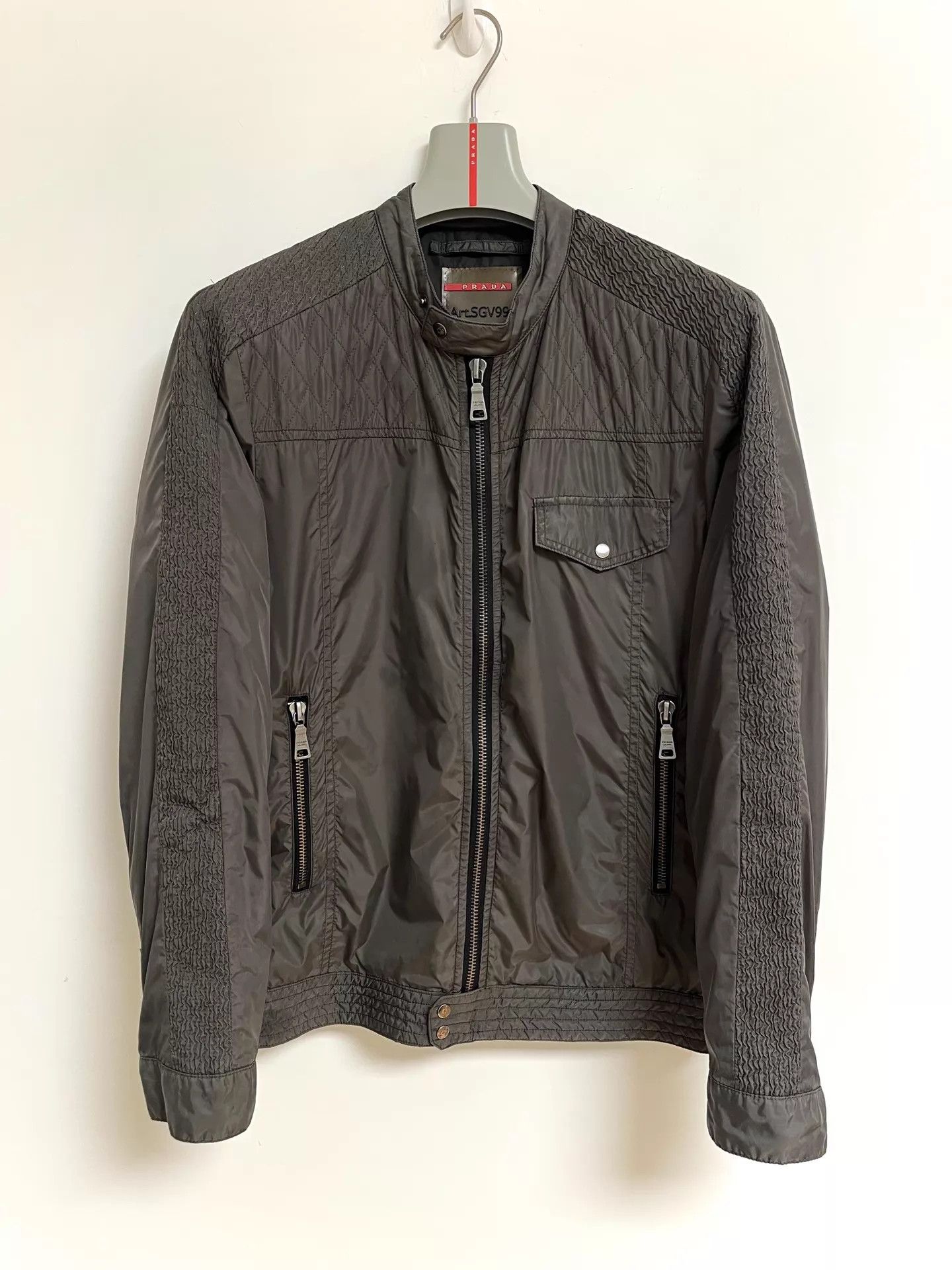 Prada Prada Sport Vintage 00ss Jacket Size 54 Size US L / EU 52-54 / 3 - 1 Thumbnail