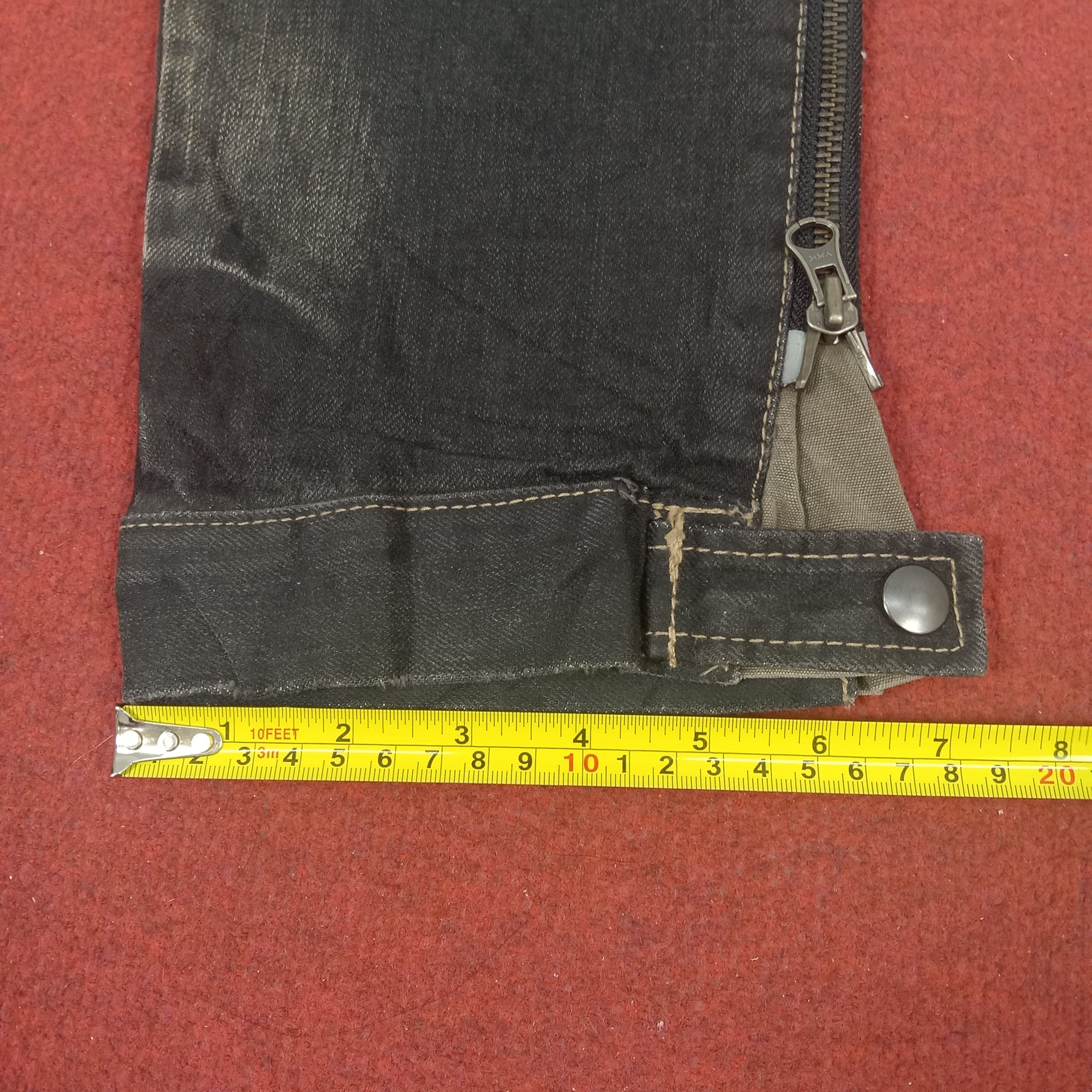 PPFM PPFM Japanese Streetwear Rock Punk Style Jeans Pants Size US 32 / EU 48 - 11 Thumbnail