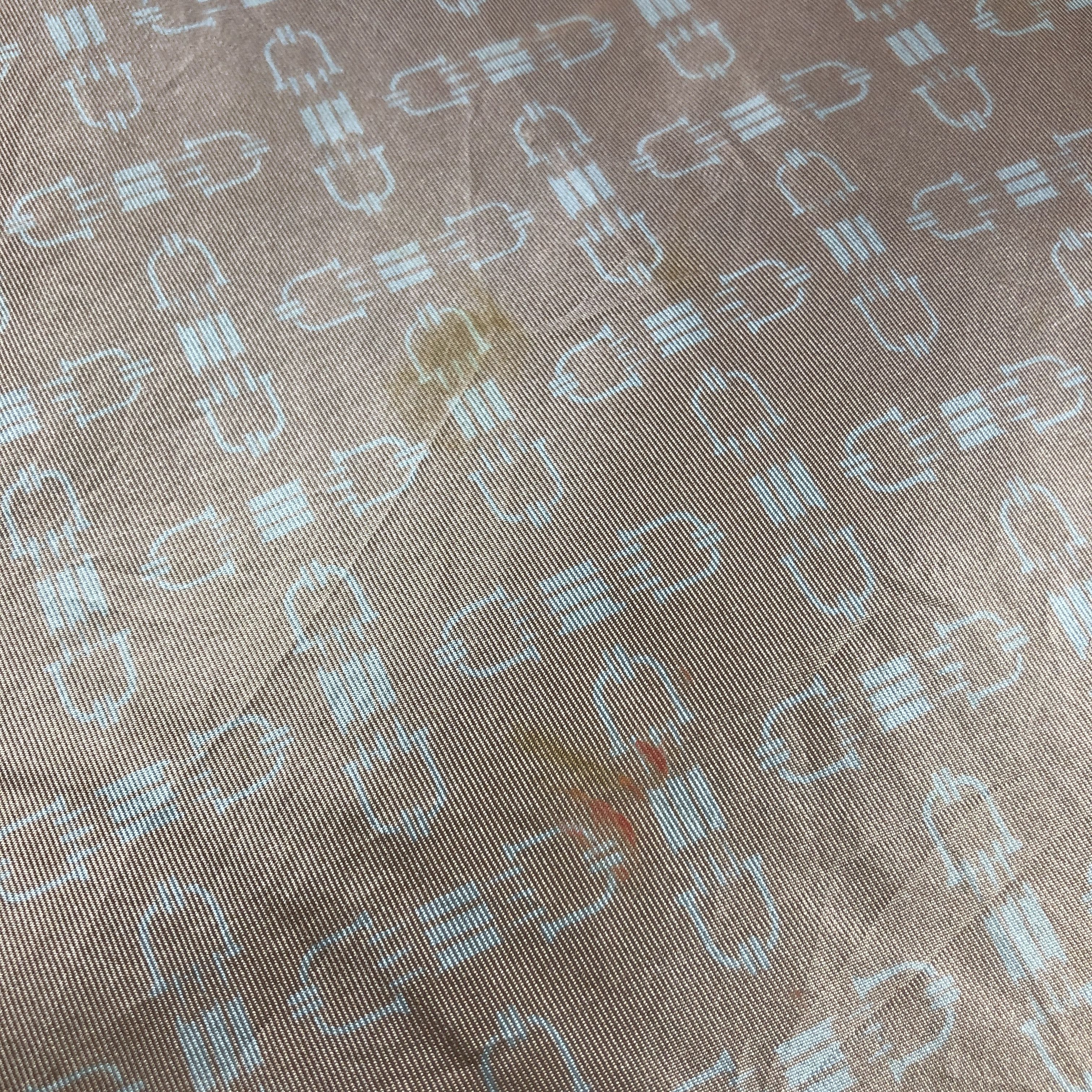 Vintage Vintage Christian Bigorie Hand Rolled Silk Scarf M1350 Size ONE SIZE - 7 Thumbnail