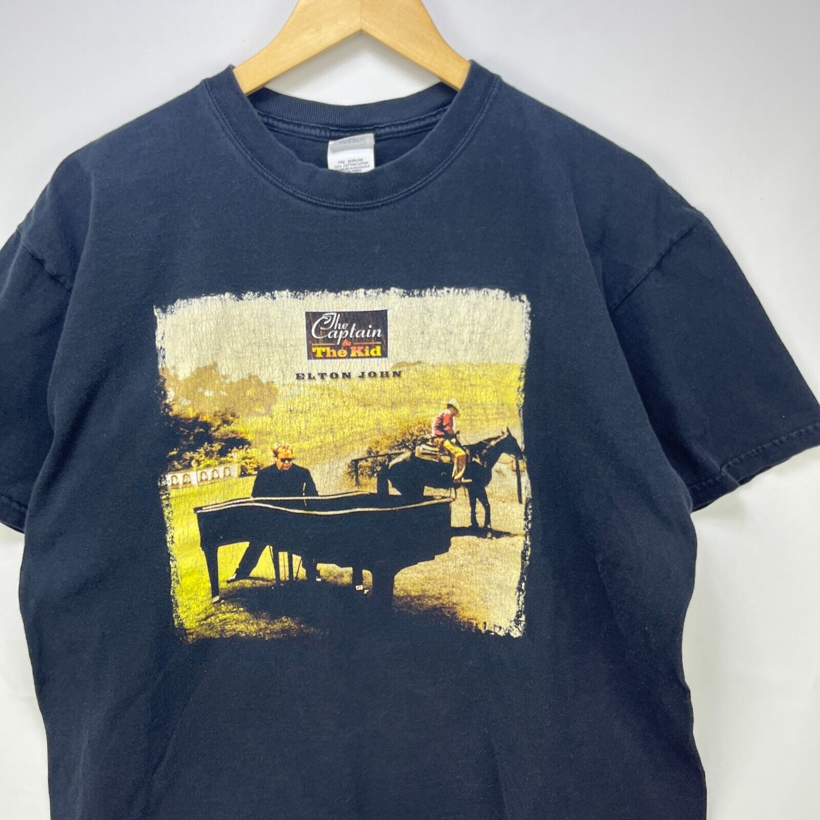 Vintage Vintage Elton John The Captain And The Kid Large 2006 Piano Size US L / EU 52-54 / 3 - 2 Thumbnail