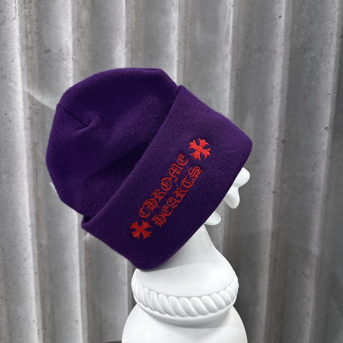 Chrome Hearts CHROME HEARTS BEANIE SAFETY | Grailed