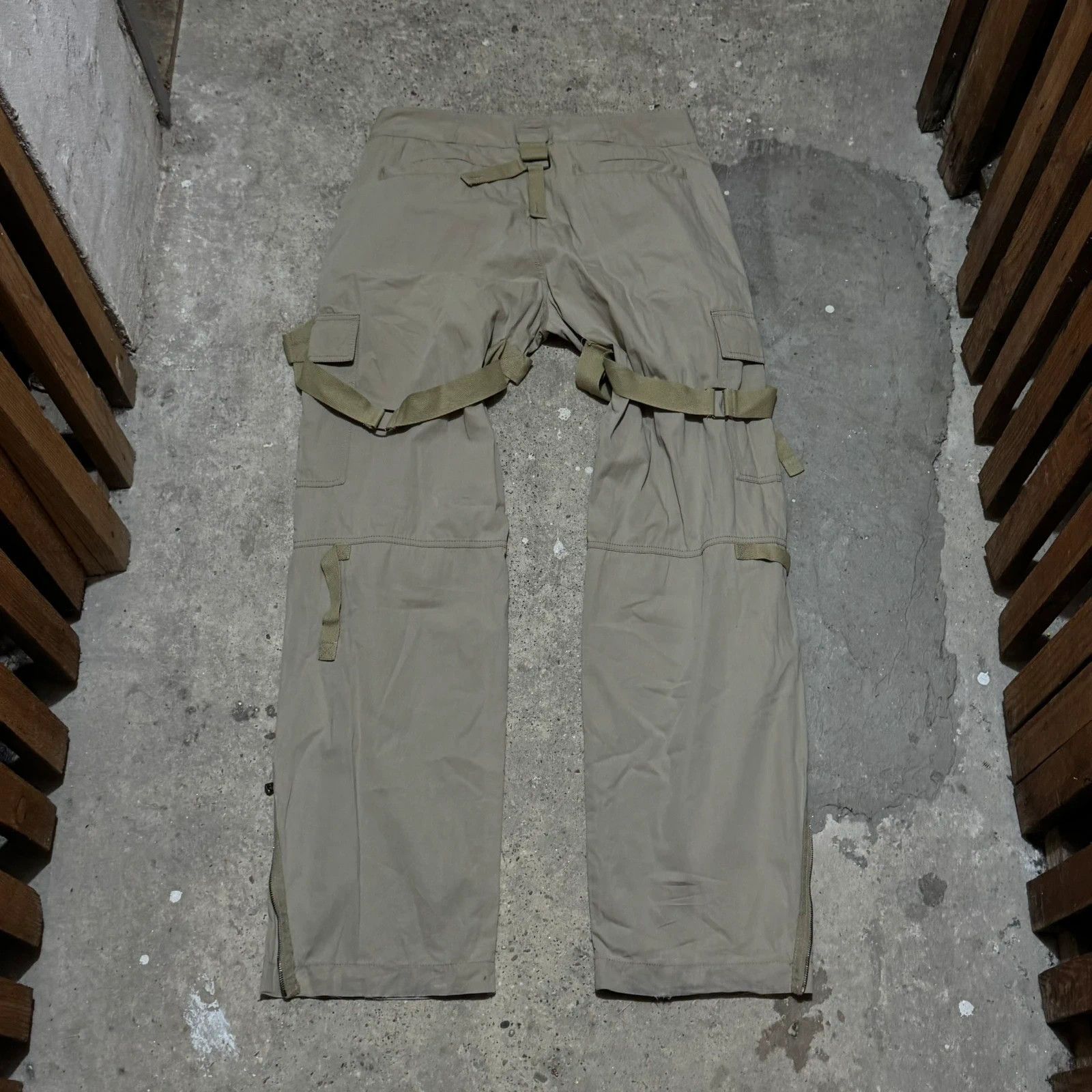 Dolce & Gabbana S/S 2004 Dolce & Gabbana bondage parachute cargo pants Size US 31 - 6 Thumbnail