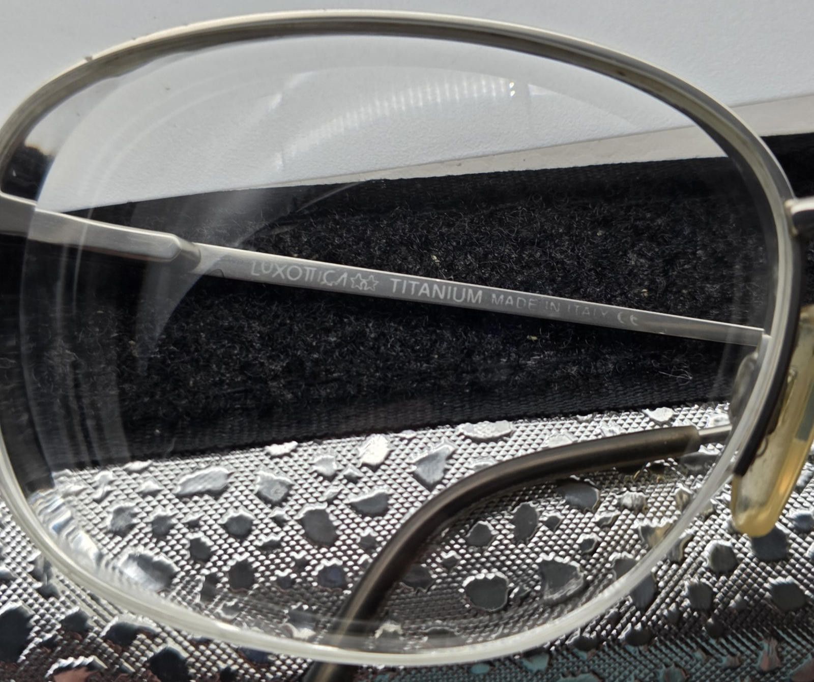 Other VTG Luxottica 1029 030-S 54-19-140 Titanium Eyeglass FRAMES Size ONE SIZE - 5 Thumbnail