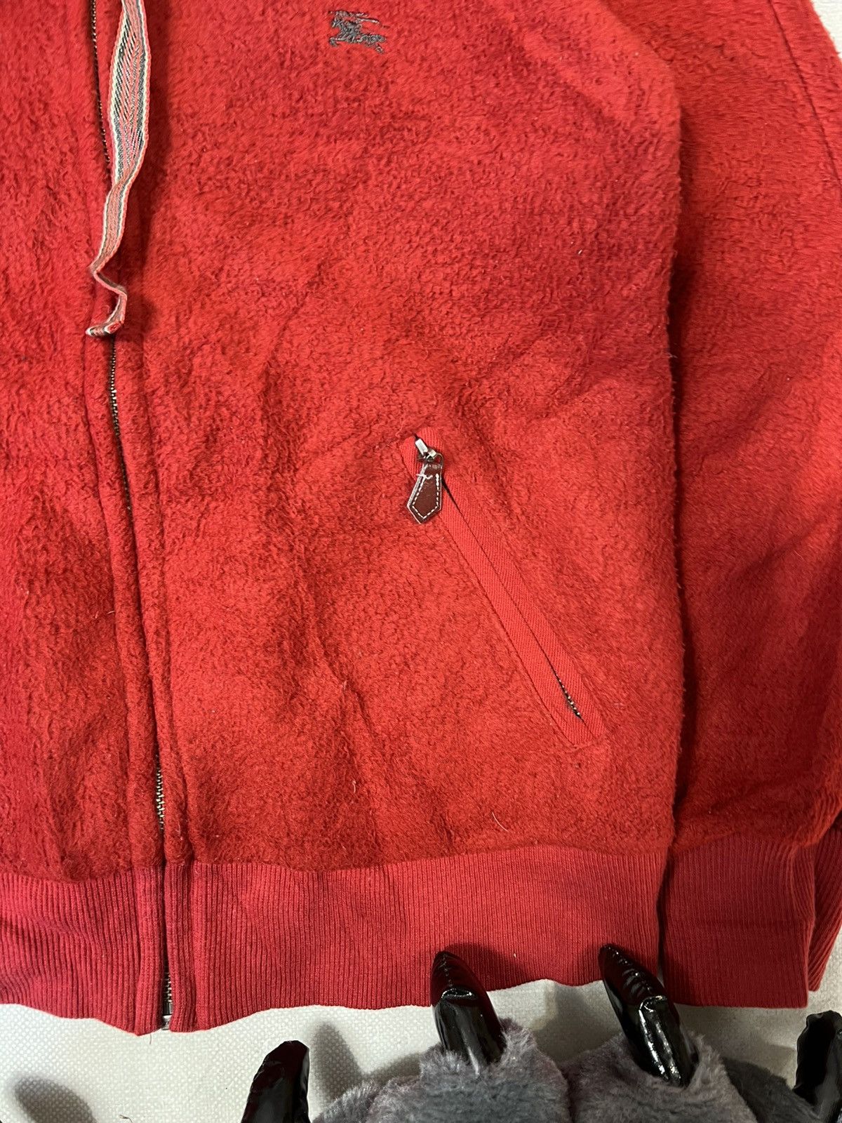 Burberry Vintage Burberry Fleece Zip Hoodie Size XS / US 0-2 / IT 36-38 - 4 Thumbnail