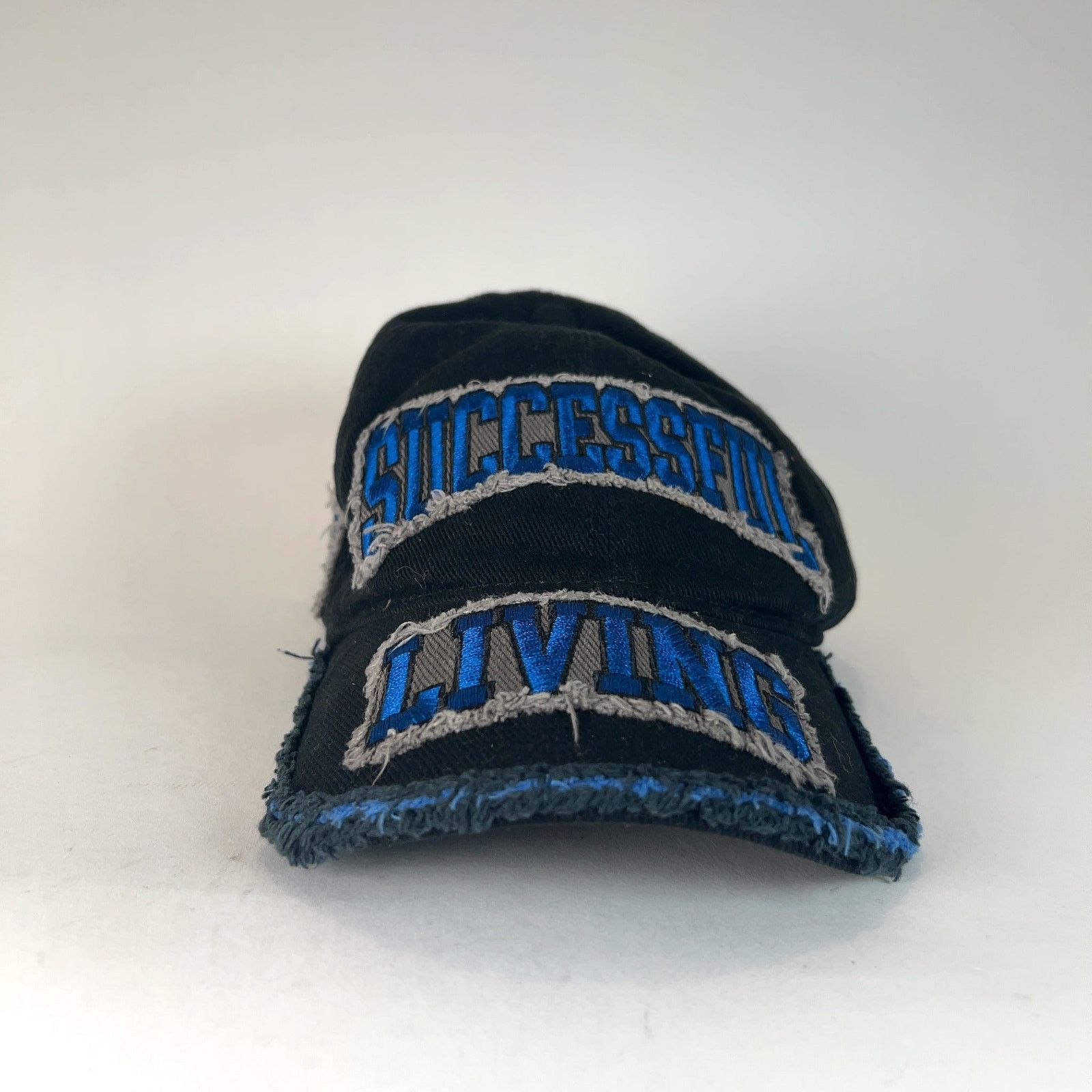 Diesel Diesel 'Successful Living' Distressed Patch Hat Size ONE SIZE - 6 Thumbnail