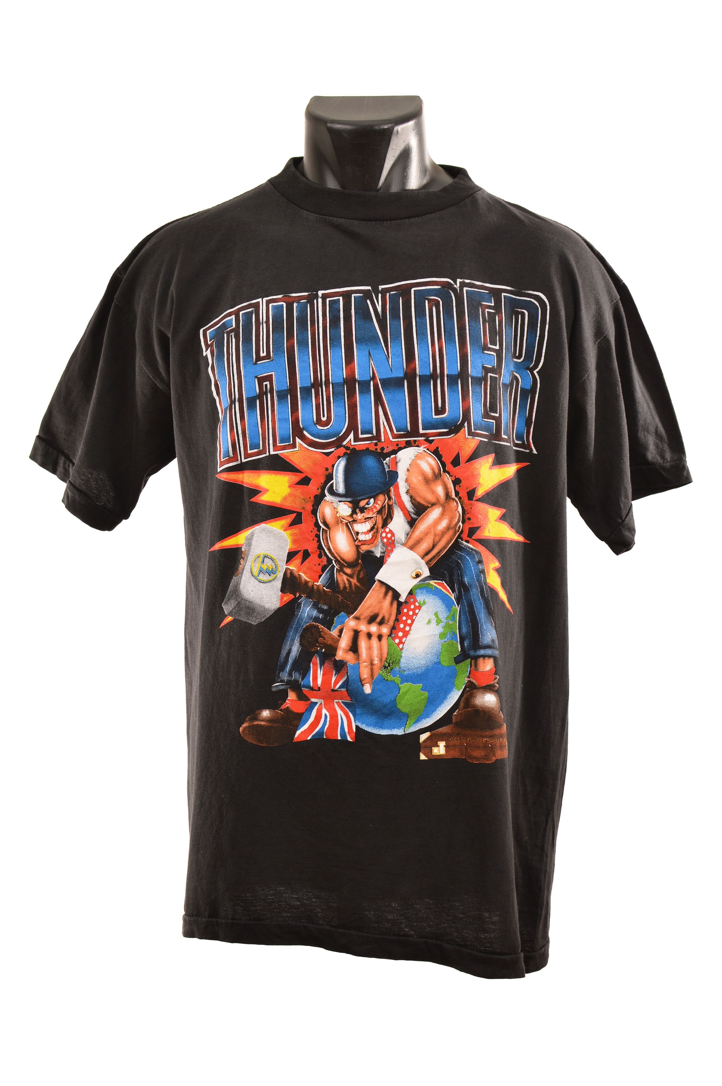 Vintage Thunder Taking The Bowl By Storm 1991 Vintage T-Shirt Size US L / EU 52-54 / 3 - 1 Thumbnail