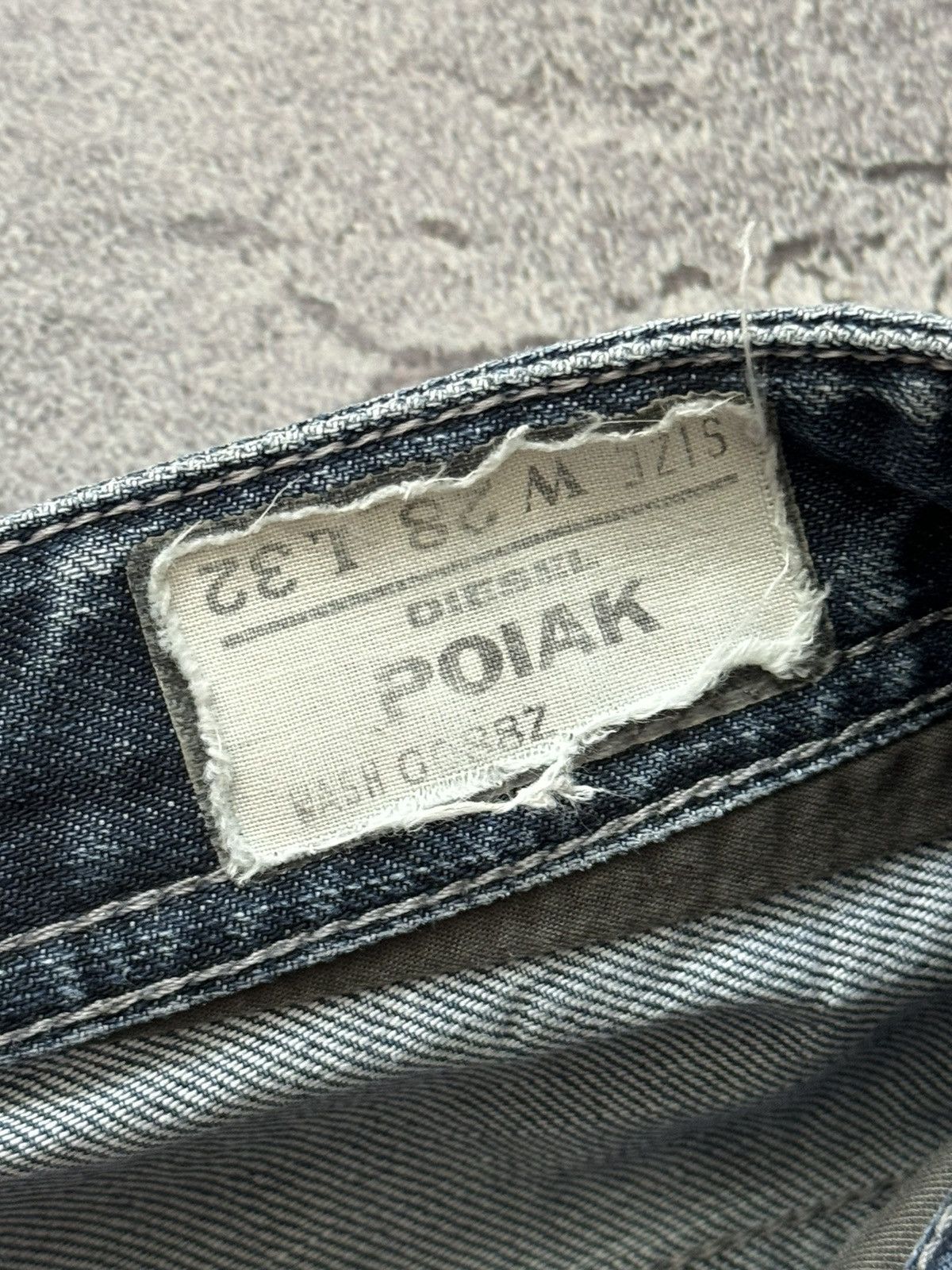 Diesel × Diesel Black Gold Diesel 28/32 POIAK wash 0088z denim pant trouser Jean chino Size US 28 / EU 44 - 15 Thumbnail