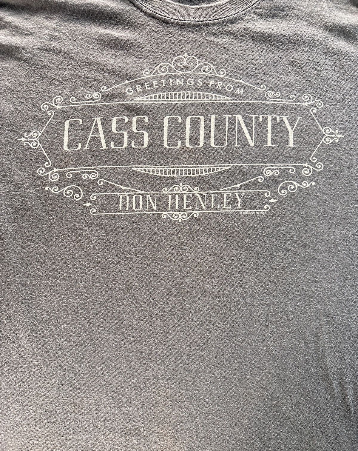 Gildan × Vintage Grey Greetings From Cass County, Dob Henley’s Tee Size US XL / EU 56 / 4 - 2 Thumbnail