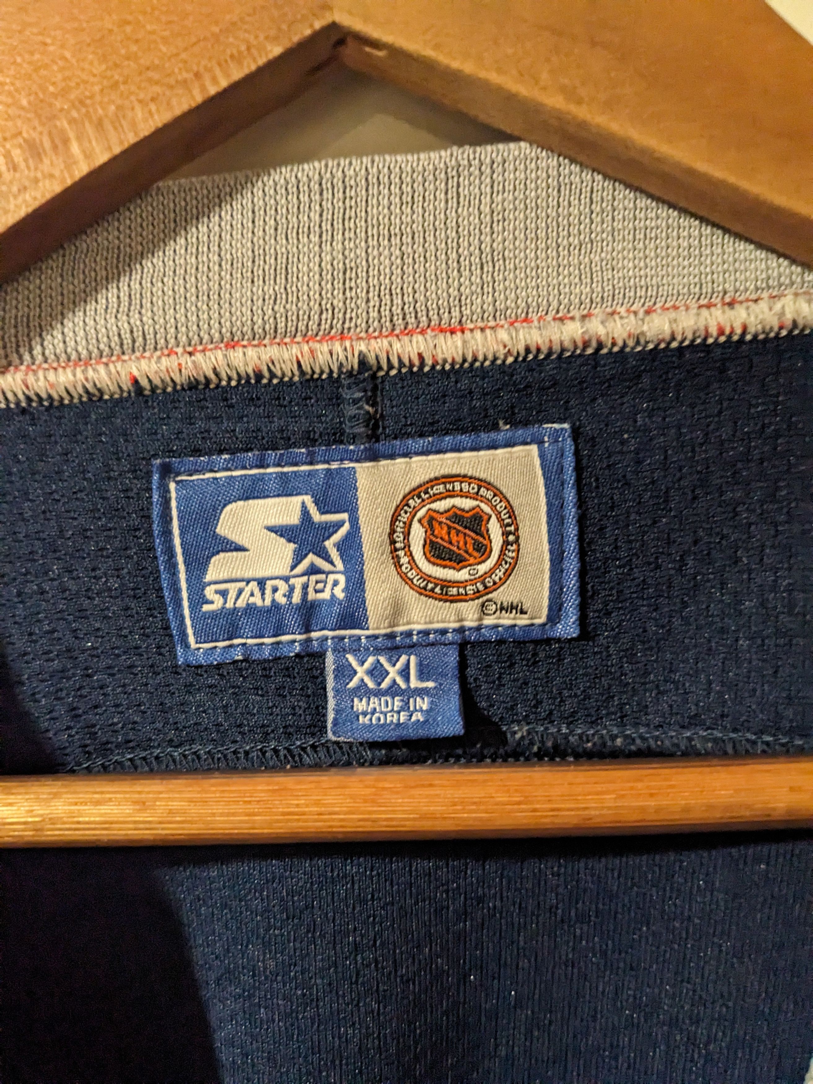 Starter × Vintage Vintage 90s New York Rangers Starter XXL NHL Hockey Jersey Size US XXL / EU 58 / 5 - 3 Thumbnail