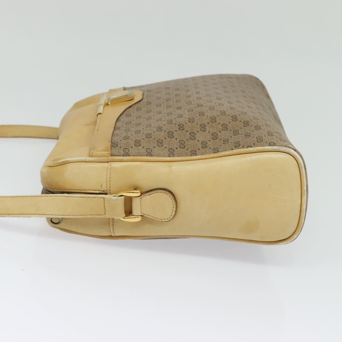 Gucci GUCCI Micro GG Supreme Shoulder Bag Pvc Beige Gold Size ONE SIZE - 4 Thumbnail