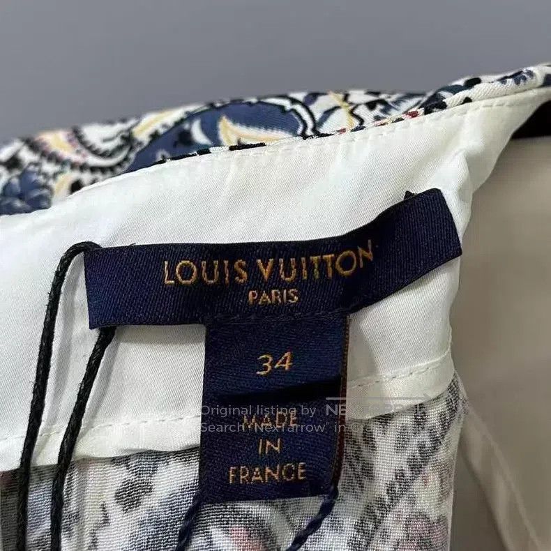 Louis Vuitton Louis Vuitton Floral Silk Dress Size XXS / US 00 / IT 34 - 4 Thumbnail