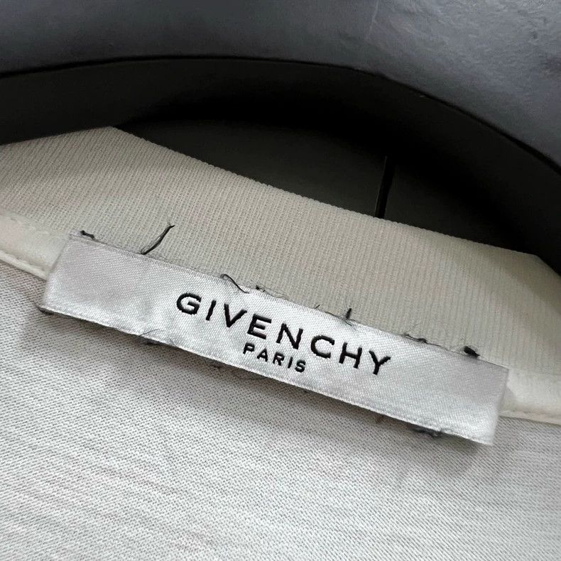 Givenchy Givenchy White Side Logo Printed Short Sleeve Size US XXL / EU 58 / 5 - 2 Thumbnail