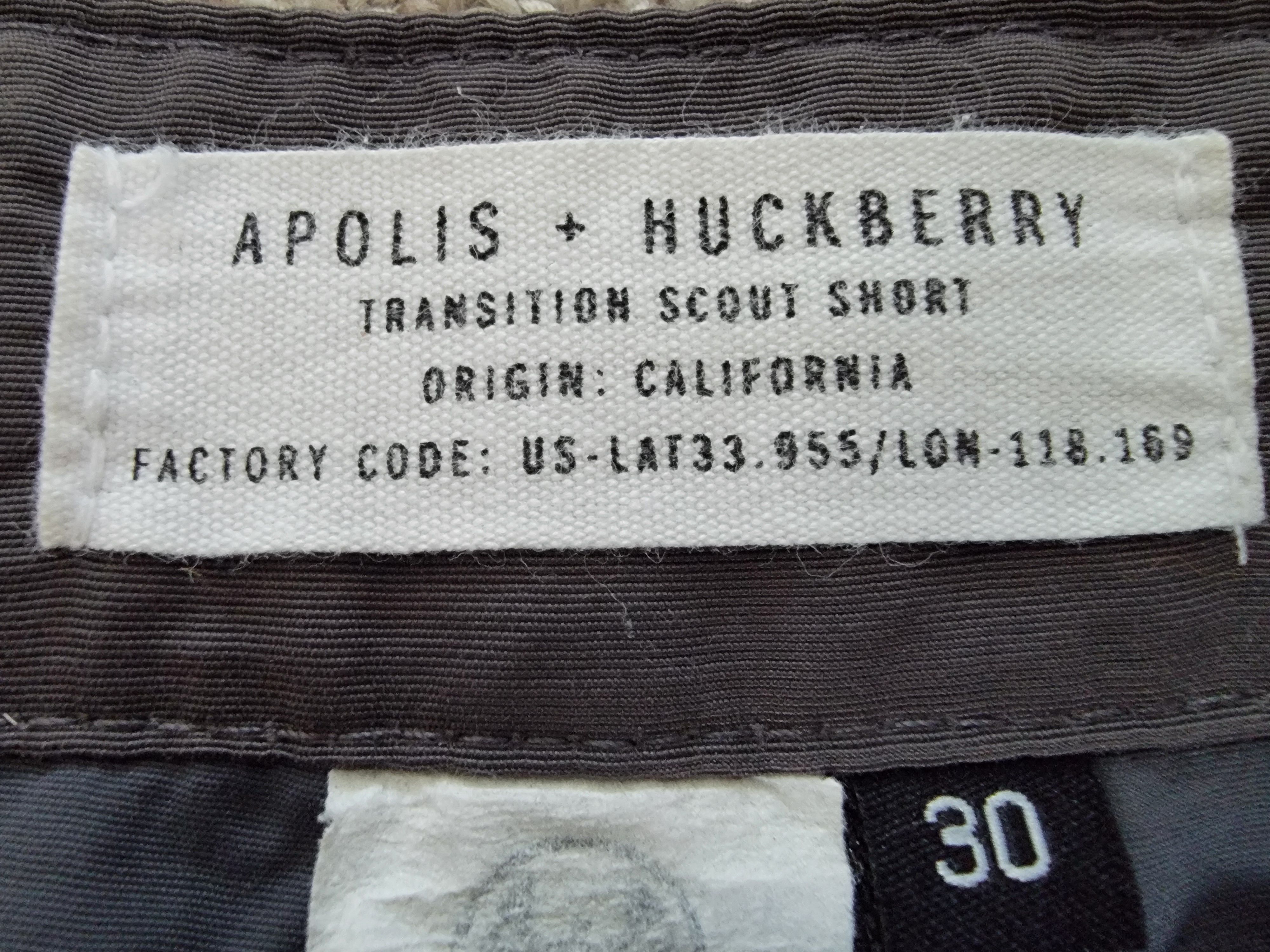 Apolis APOLIS x Huckberry Transition SCOUT Short Olive - Size 30 Size US 30 / EU 46 - 5 Thumbnail