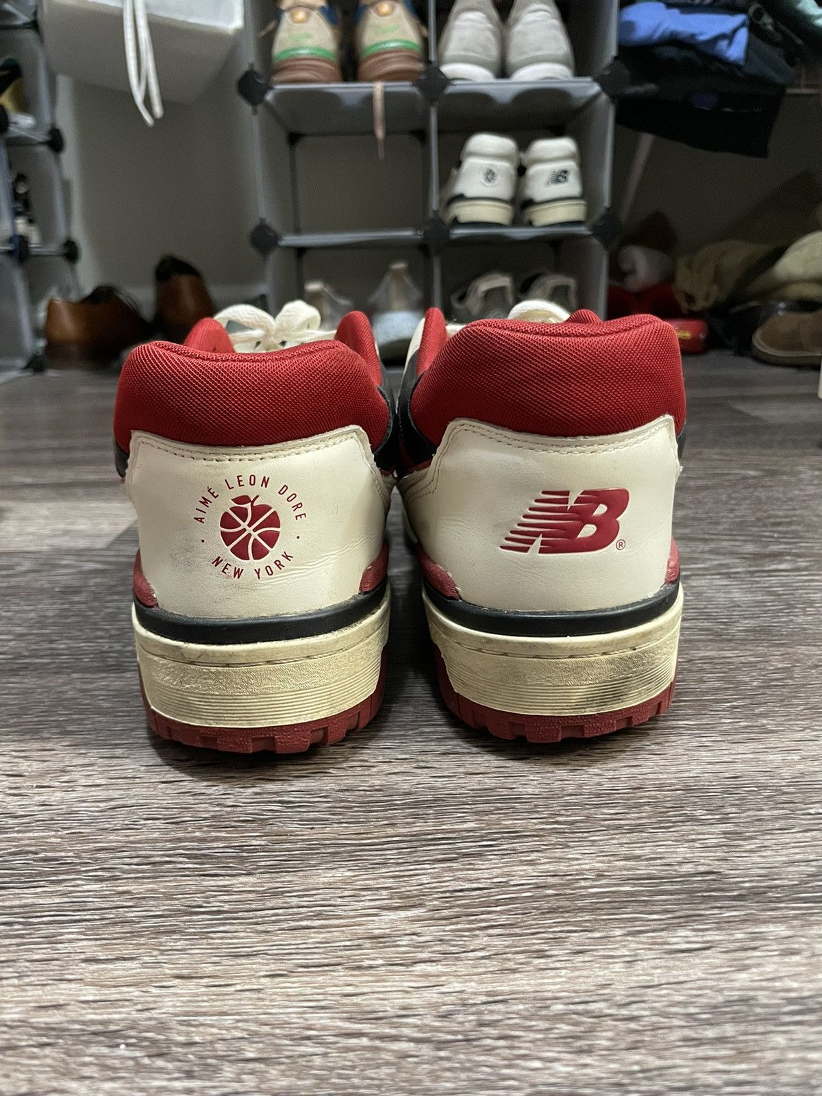 Aime Leon Dore × New Balance New Balance x ALD p550 “Red” Size US 10.5 / EU 43-44 - 4 Thumbnail
