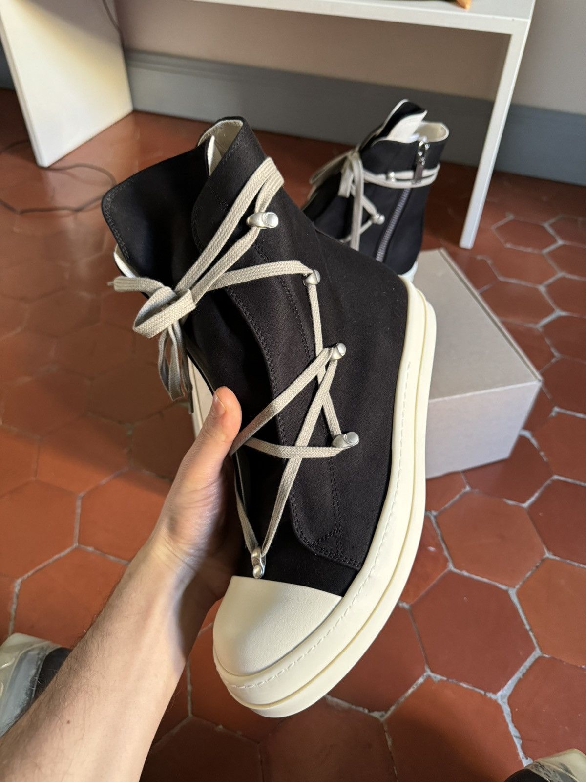 Rick Owens Drkshdw hexagram sneakers Footwear