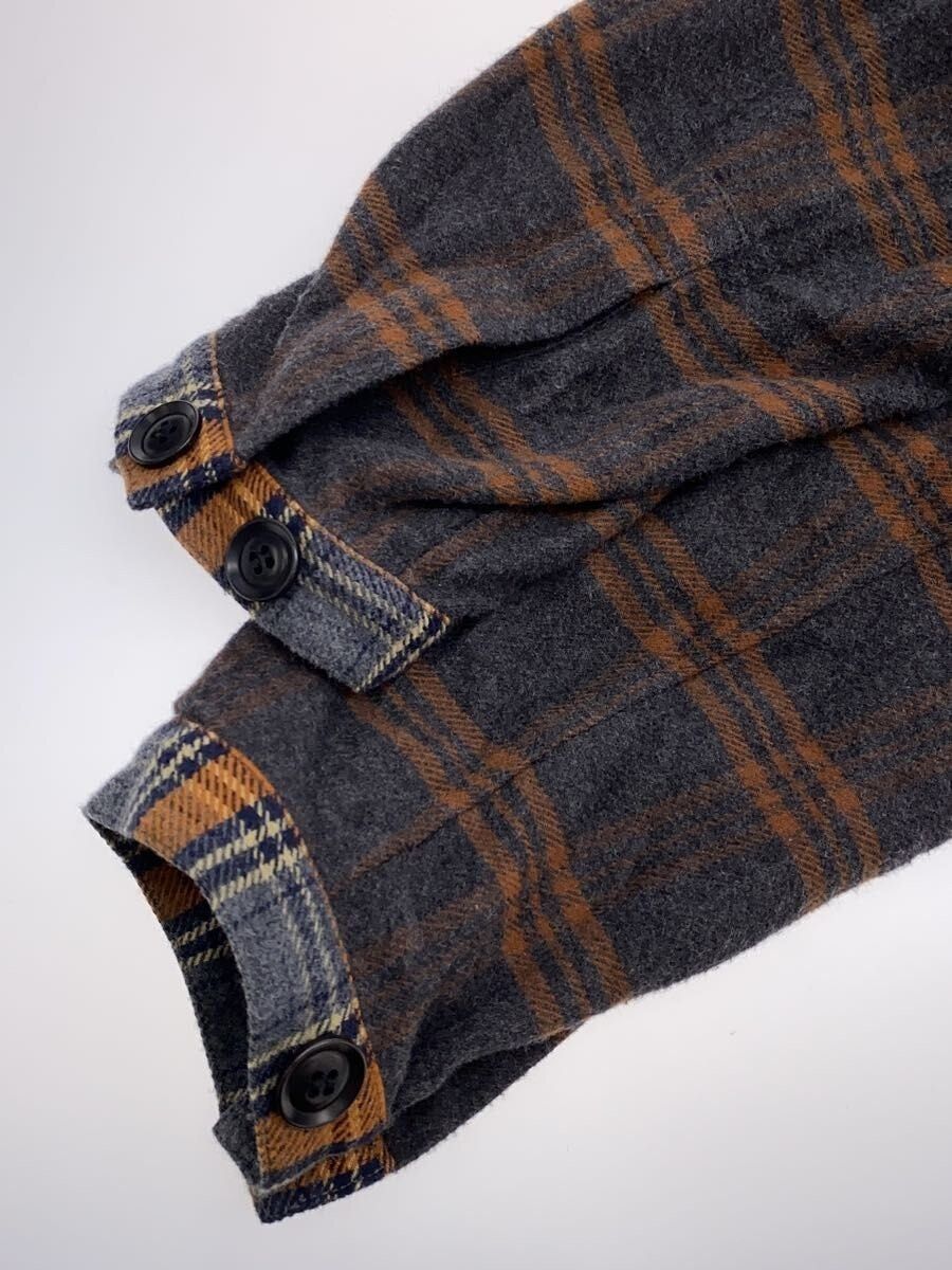 Yohji Yamamoto Reconstructed Plaid Flannel Button Shirt Size US M / EU 48-50 / 2 - 3 Thumbnail