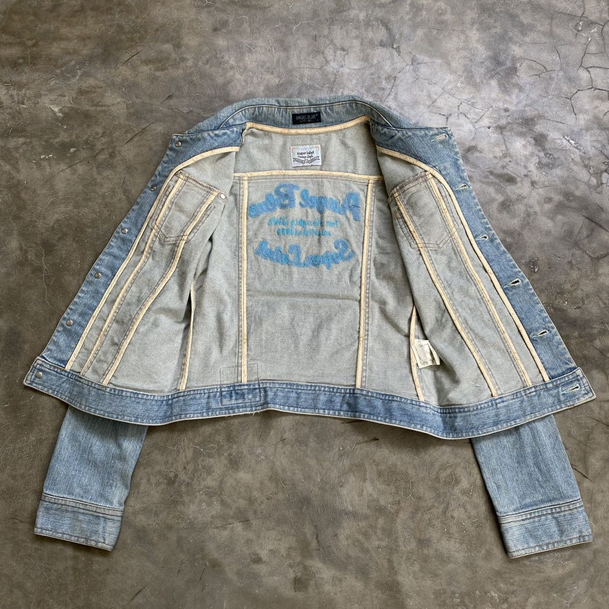 Angel Blue 2000s Angel Blue Super Label Denim Jacket Size US XXS / EU 40 - 3 Thumbnail