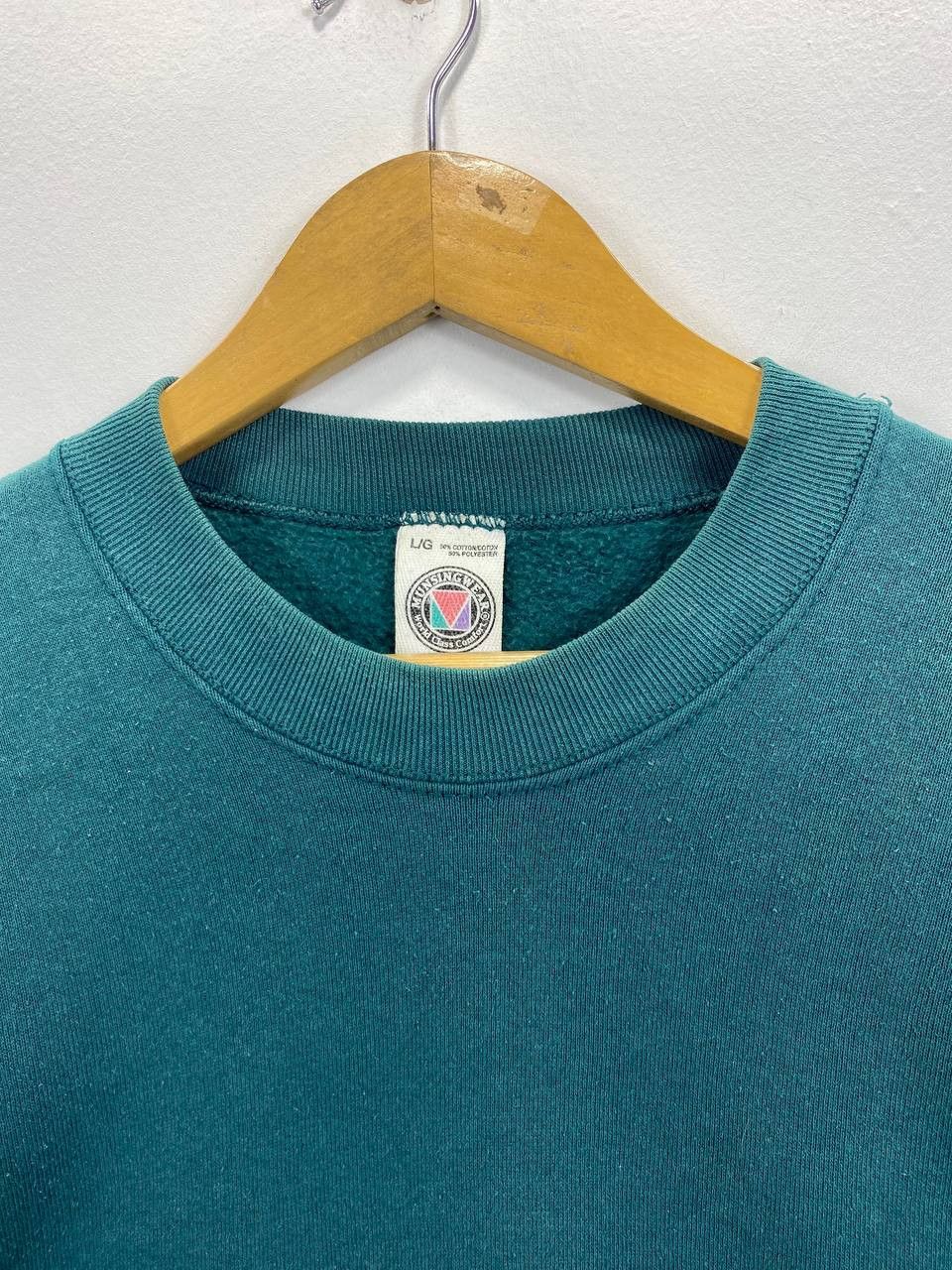 Vintage vintage munsingwear plain sweatshirt nice design Size US L / EU 52-54 / 3 - 2 Thumbnail