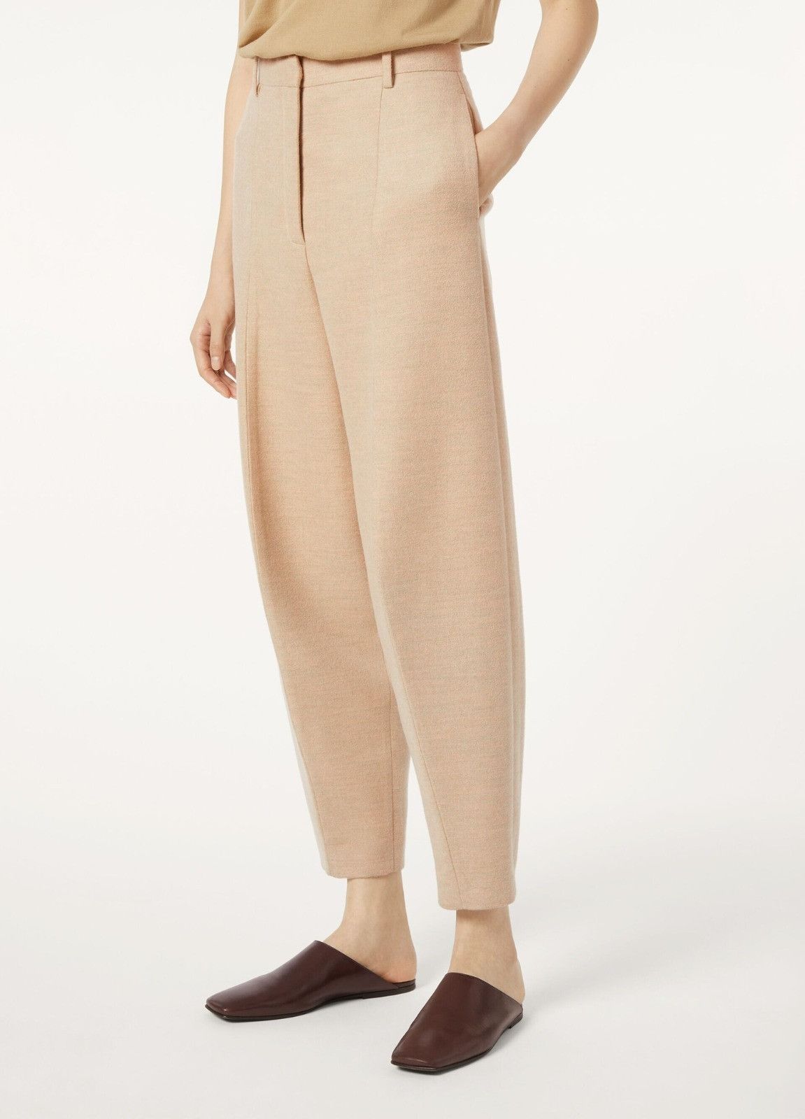 Loro Piana o1srvl11e0526 FAP0475 Dan Pant in Beige Size 28" / US 6 / IT 42 - 7 Thumbnail