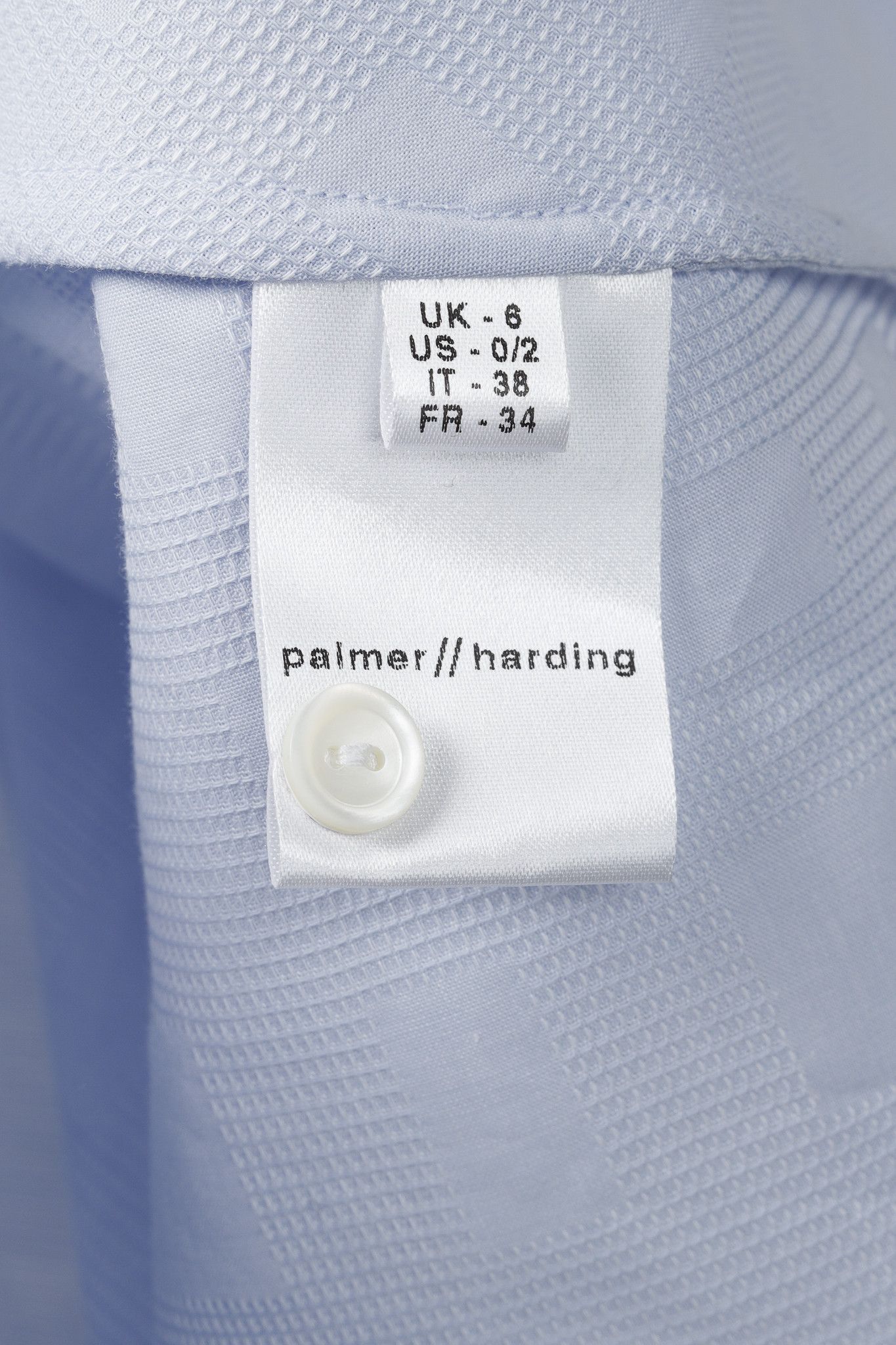 Other Palmer//Harding Pointed Piqué Draped-Back Button-Up Shirt Size S / US 4 / IT 40 - 10 Thumbnail