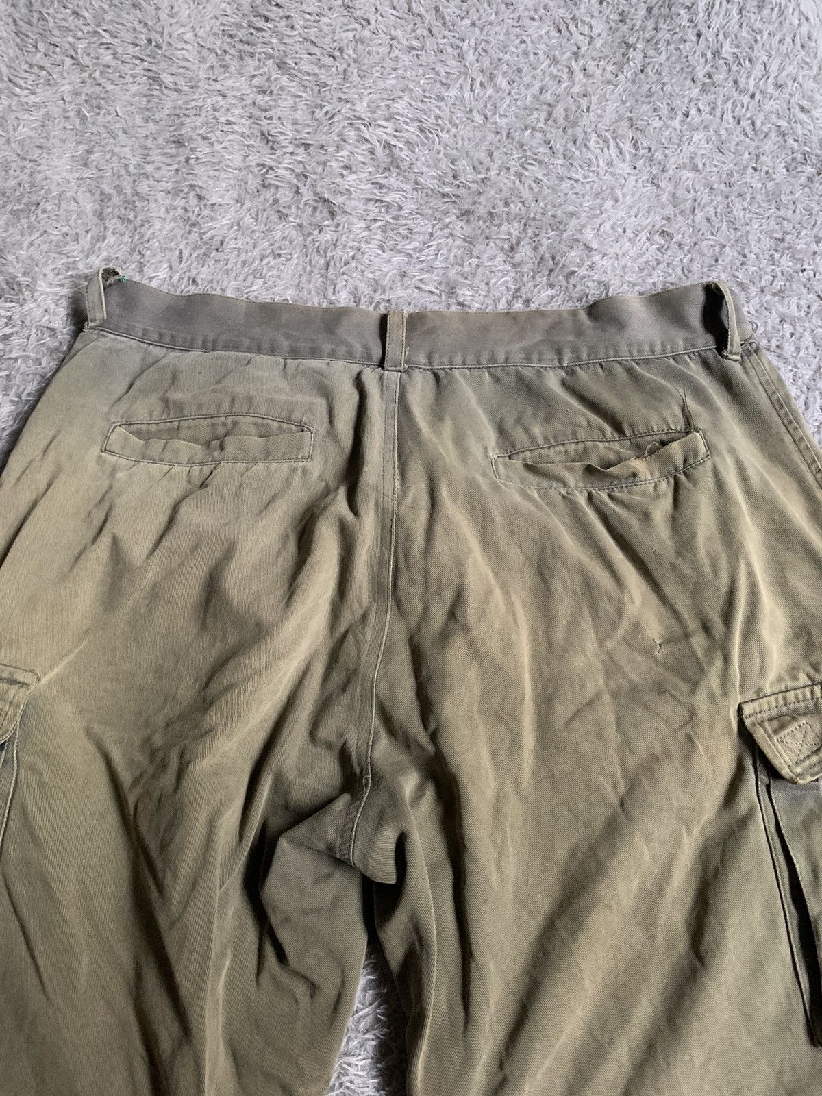 Vintage Vintage 90s Sunfade The Vandals Punk Erd Grunge Cargo Pants Size US 35 - 8 Thumbnail
