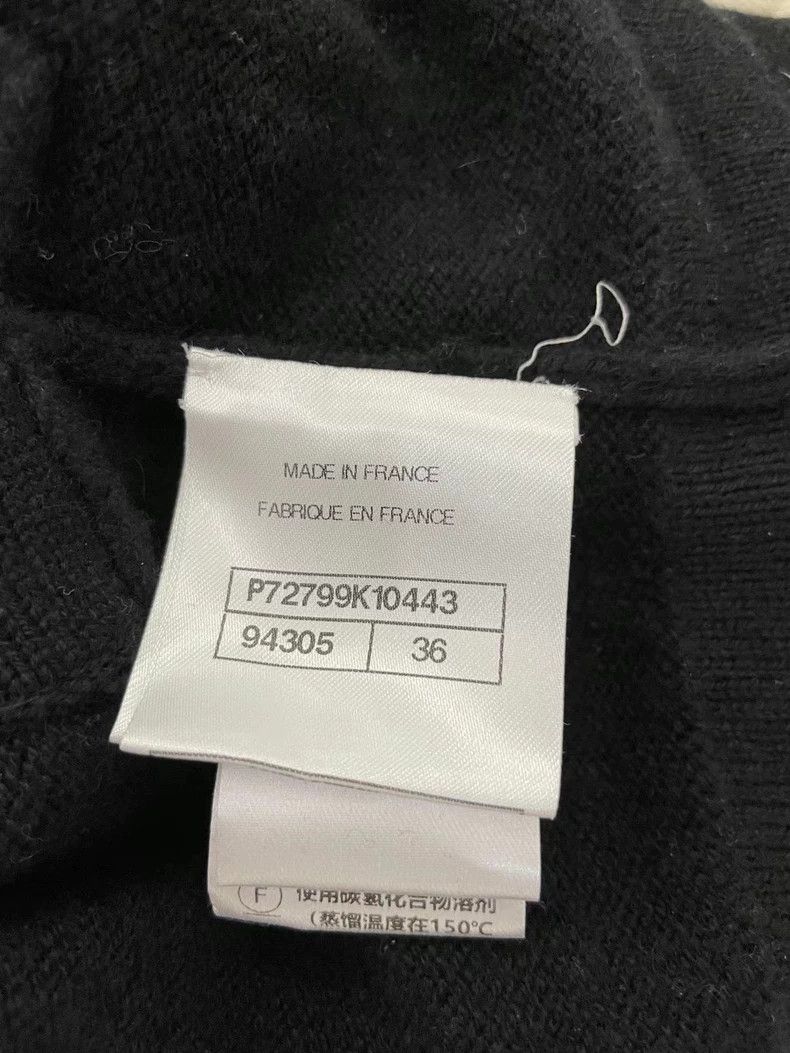 Chanel Chanel 22s black cashmere hooded knitwear coat Size XS / US 0-2 / IT 36-38 - 4 Thumbnail