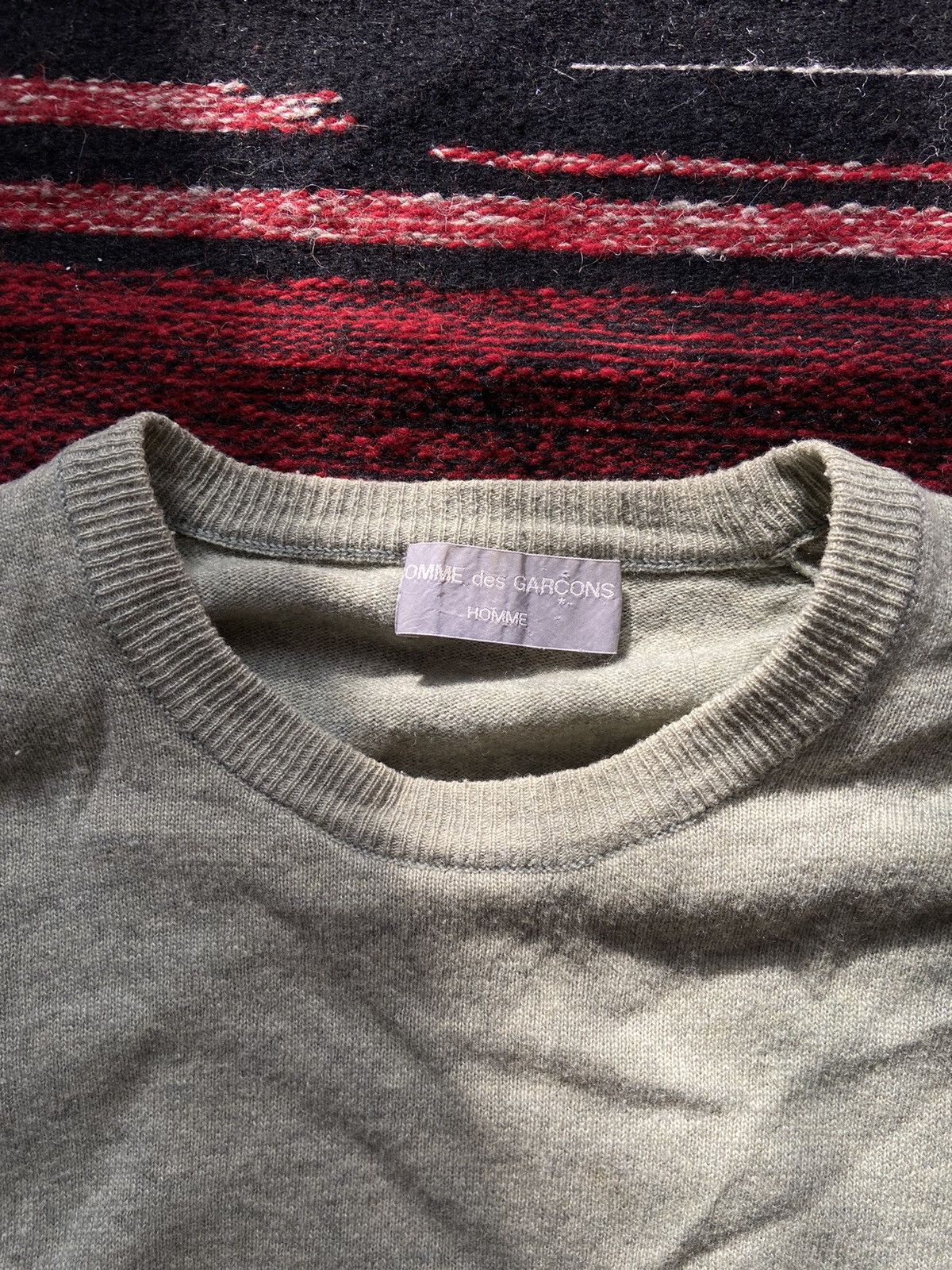 Comme des Garcons × Comme des Garcons Homme Pullover Knit Size US M / EU 48-50 / 2 - 2 Thumbnail