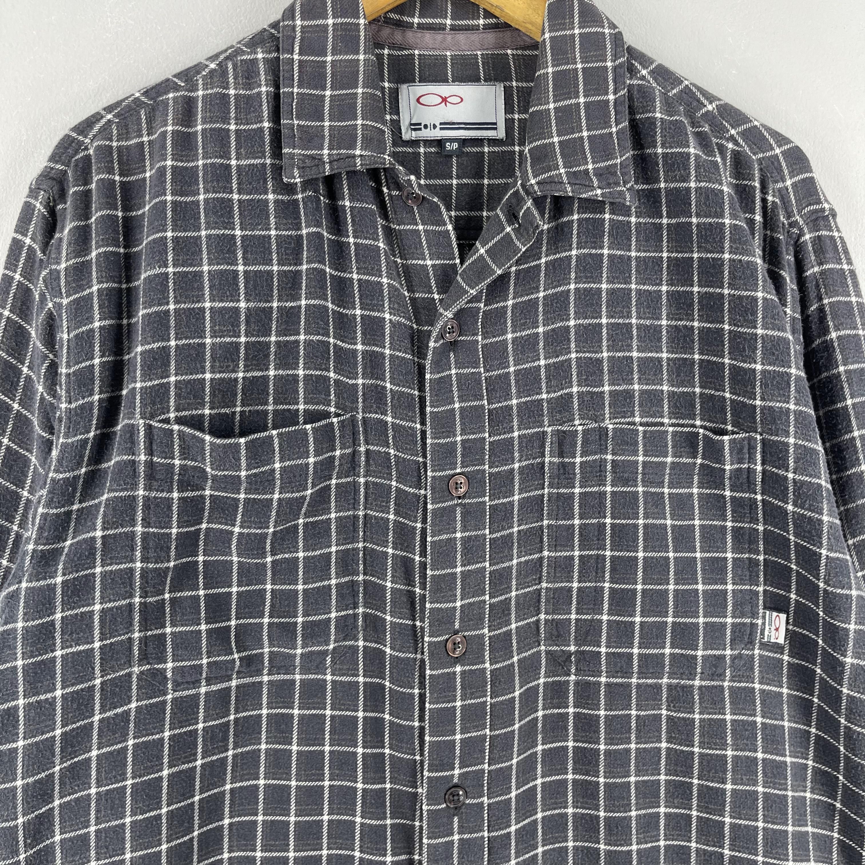 Flannel Vintage OCEAN PACIFIC Checkered Board Flannel Small Size US S / EU 44-46 / 1 - 2 Thumbnail