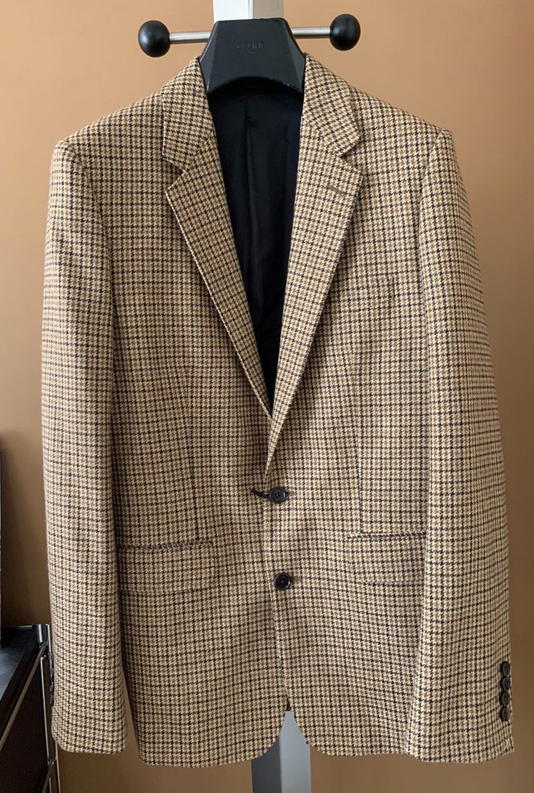 Celine 2022FW Prince of Wales Check Suit