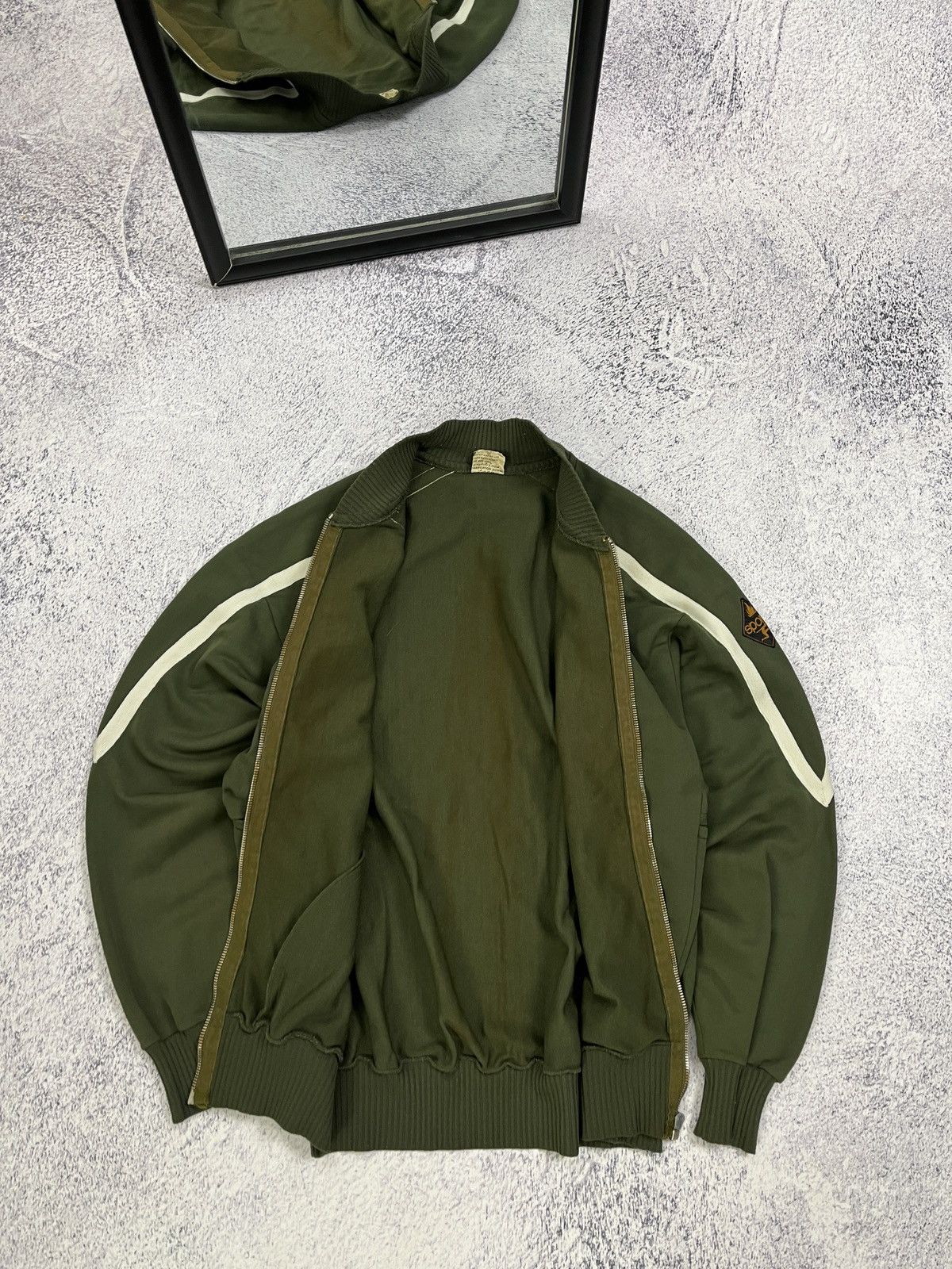 Puritan × Vintage Vintage 60’s 70’s Puritan Ban Lon Bomber Jacket Ri Ri Size US S / EU 44-46 / 1 - 14 Thumbnail